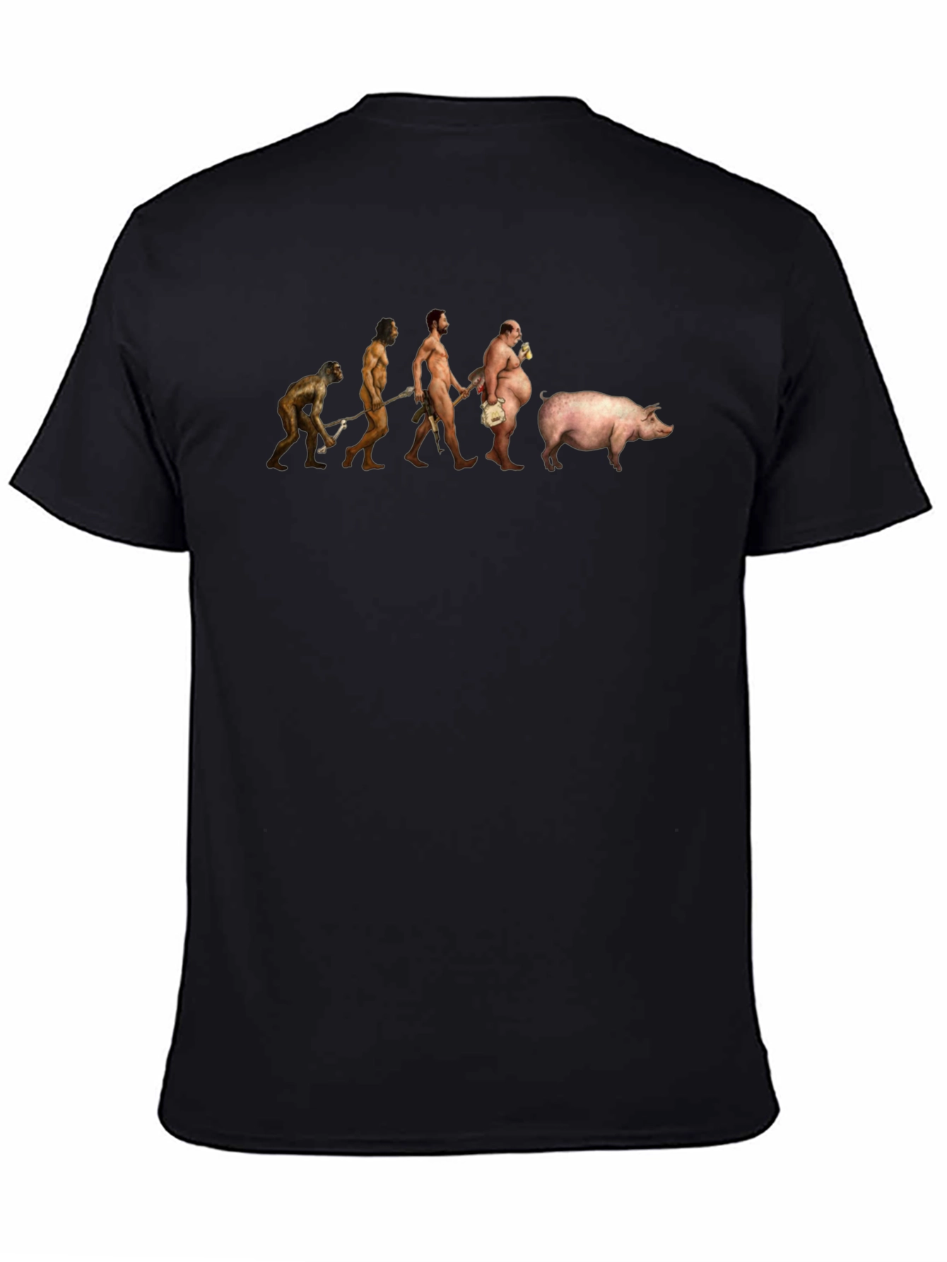 Evolution of Pig T-Shirt