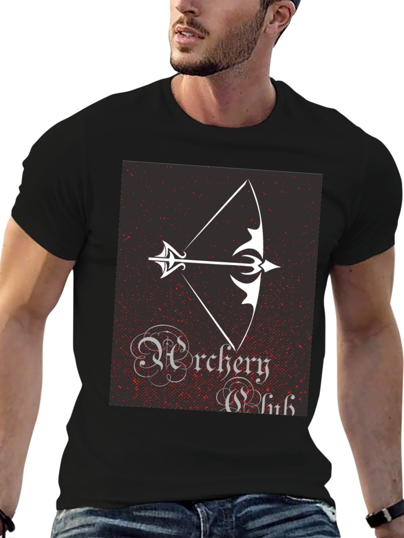 Archery Club Graphic Tee - Classic Design