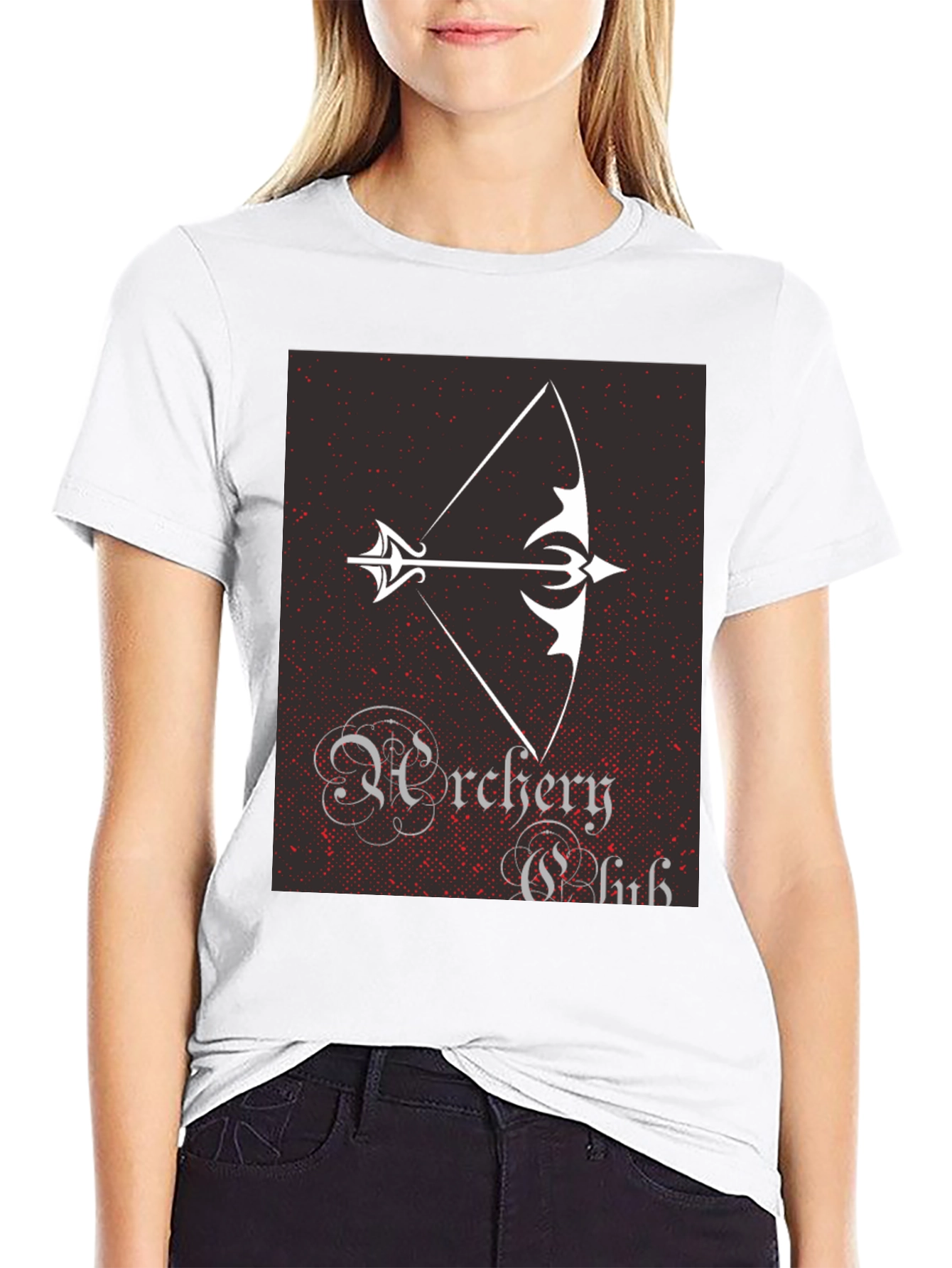 Archery Club Graphic Tee - Classic Design