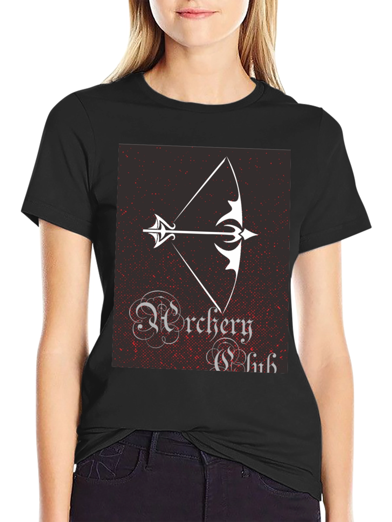 Archery Club Graphic Tee - Classic Design