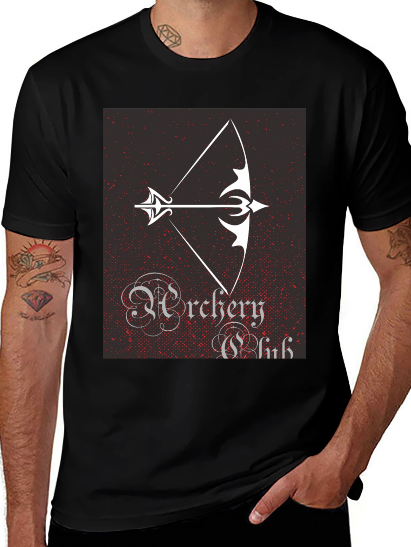 Archery Club Graphic Tee - Classic Design