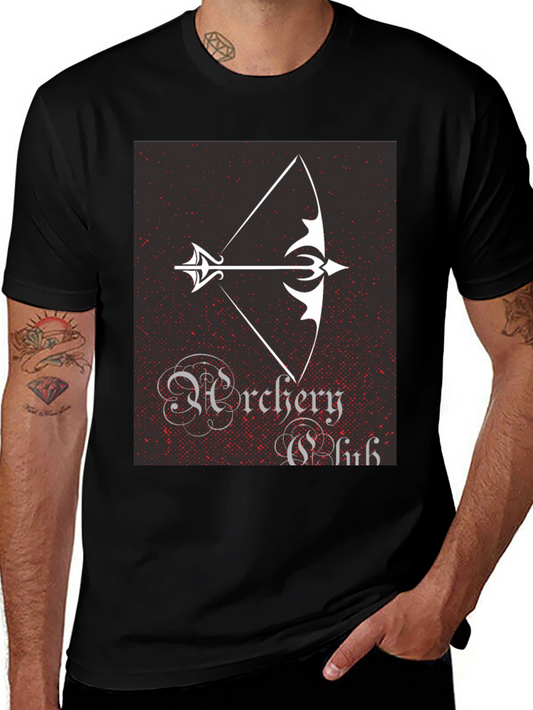 Archery Club Graphic Tee - Classic Design
