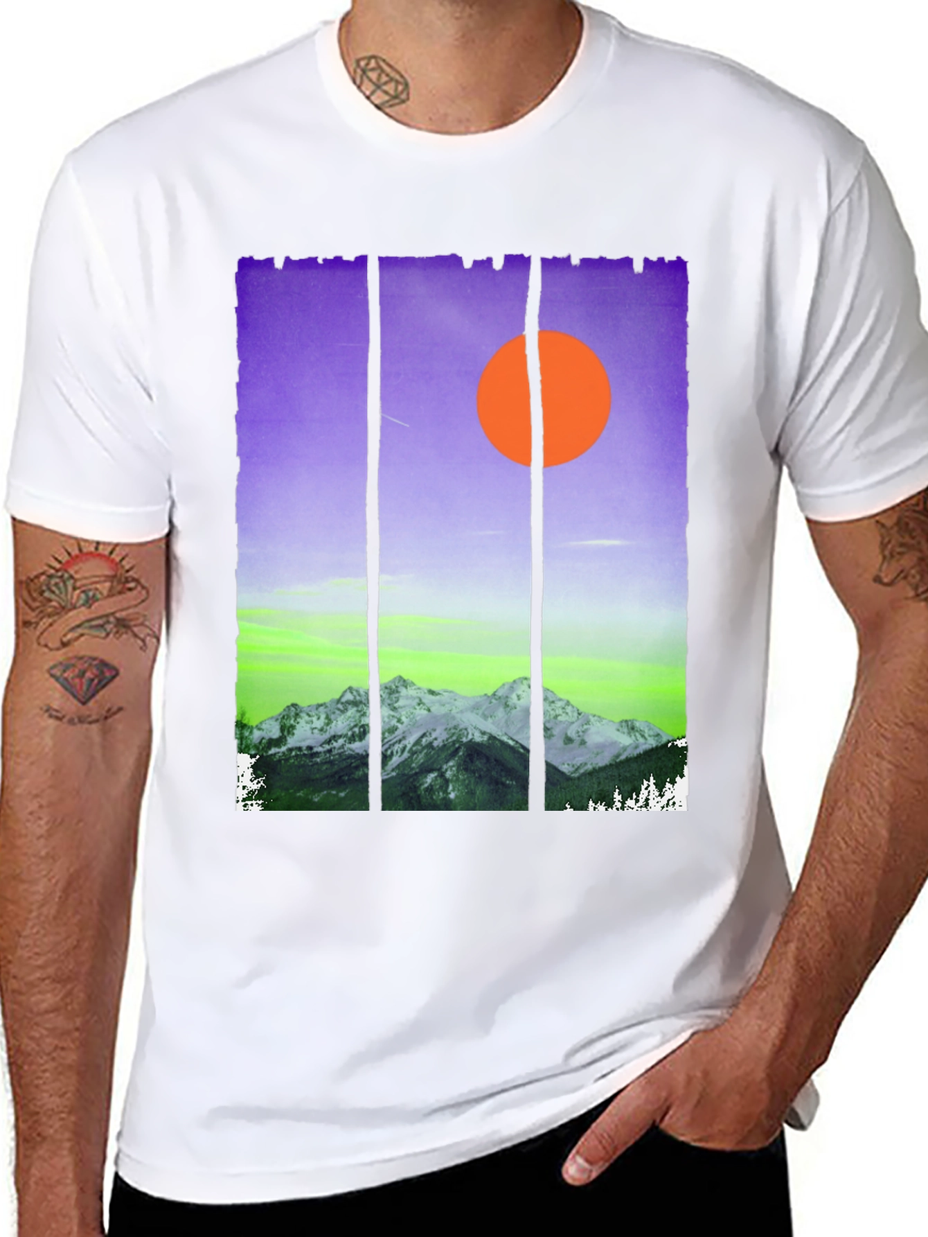 Mountain Sunset Graphic Tee