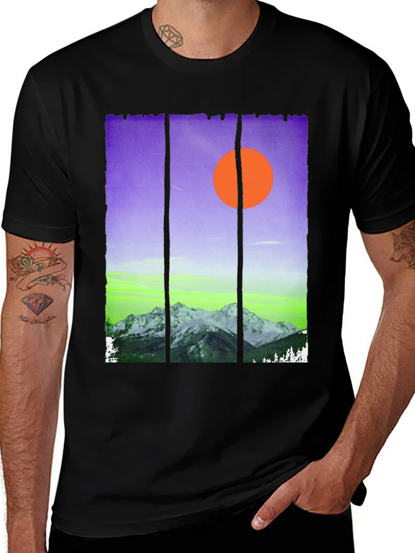 Mountain Sunset Graphic Tee