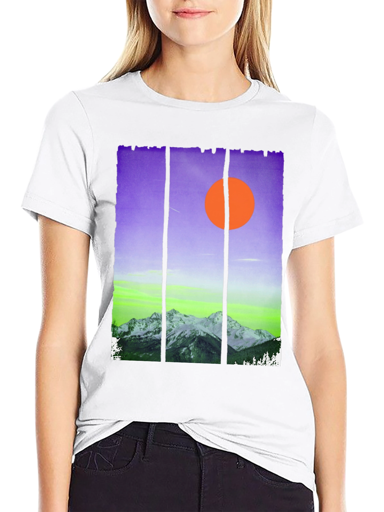 Mountain Sunset Graphic Tee