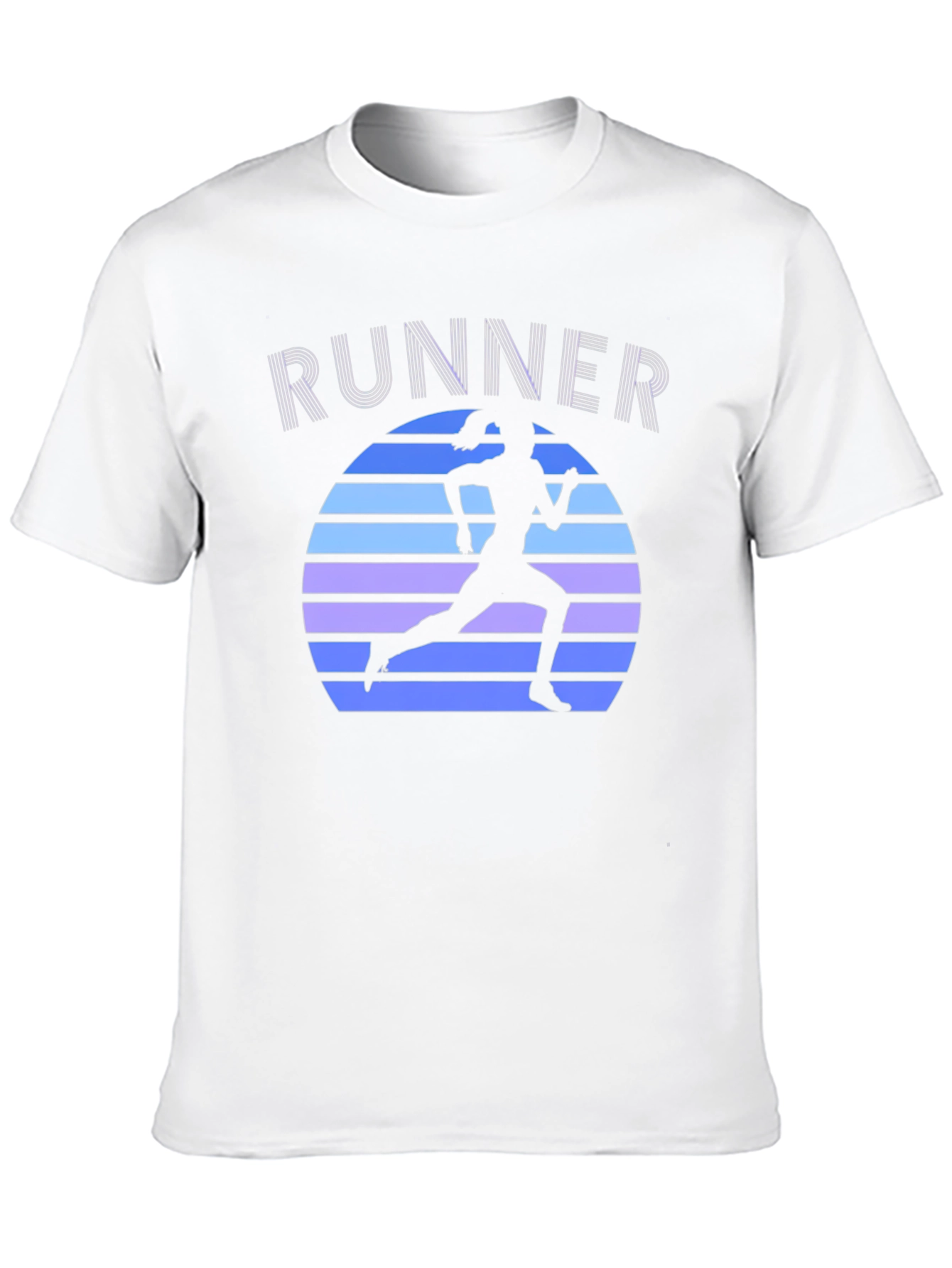 Retro Runner Graphic Tee - Cool Running Shirt