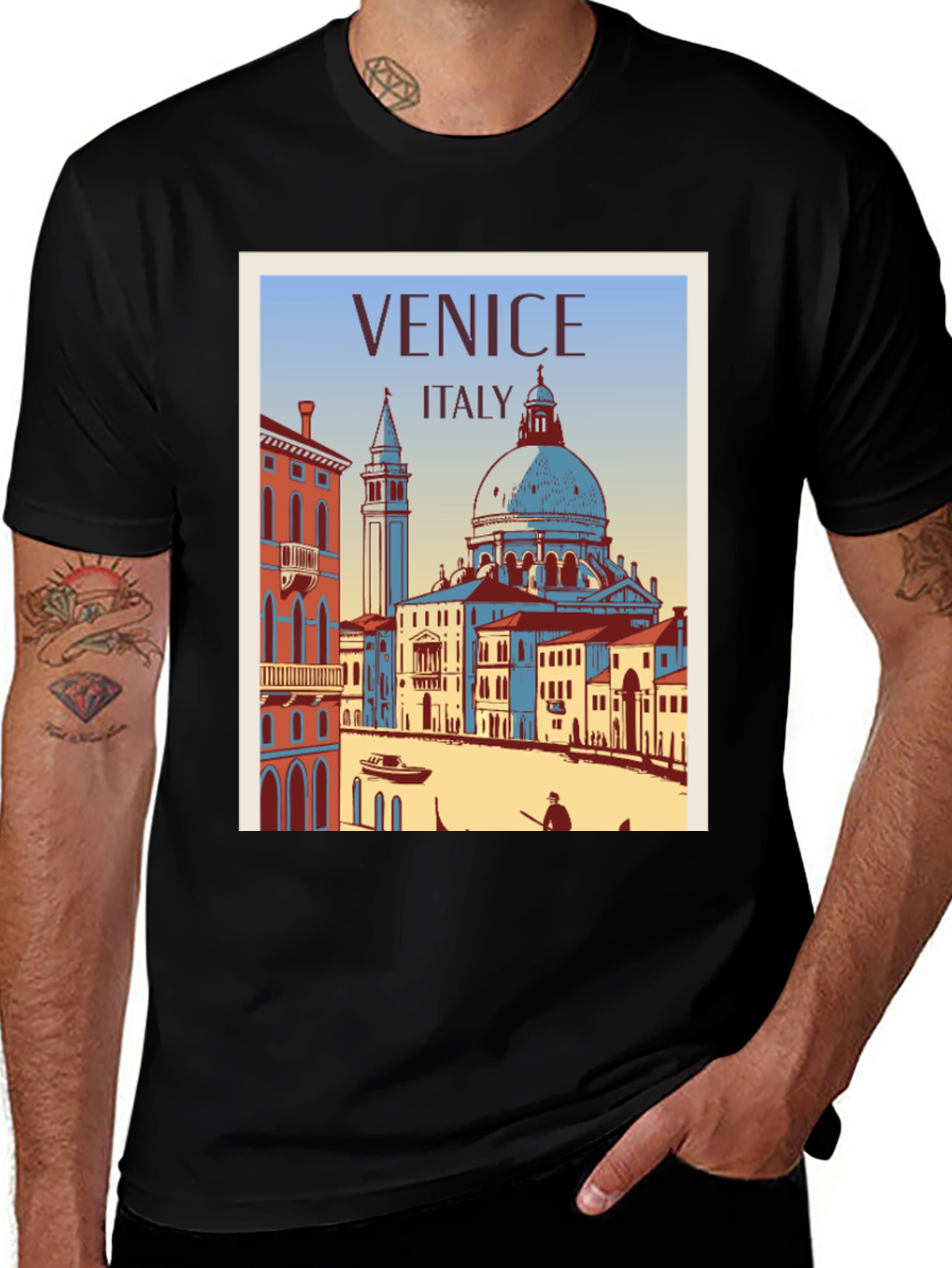 Venice Italy Graphic T-Shirt