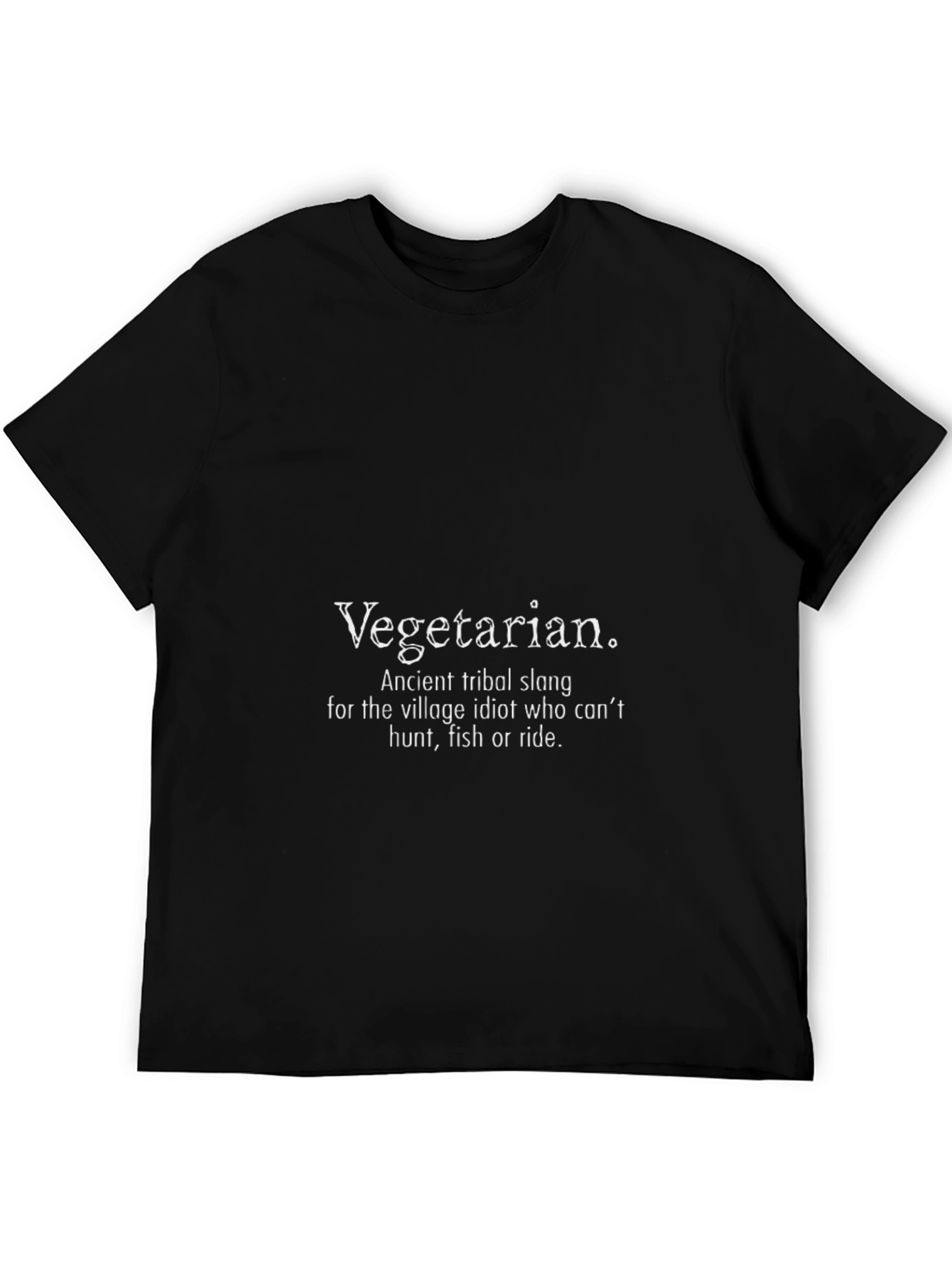 Vegetarian Slang T-Shirt - Humorous Graphic Tee