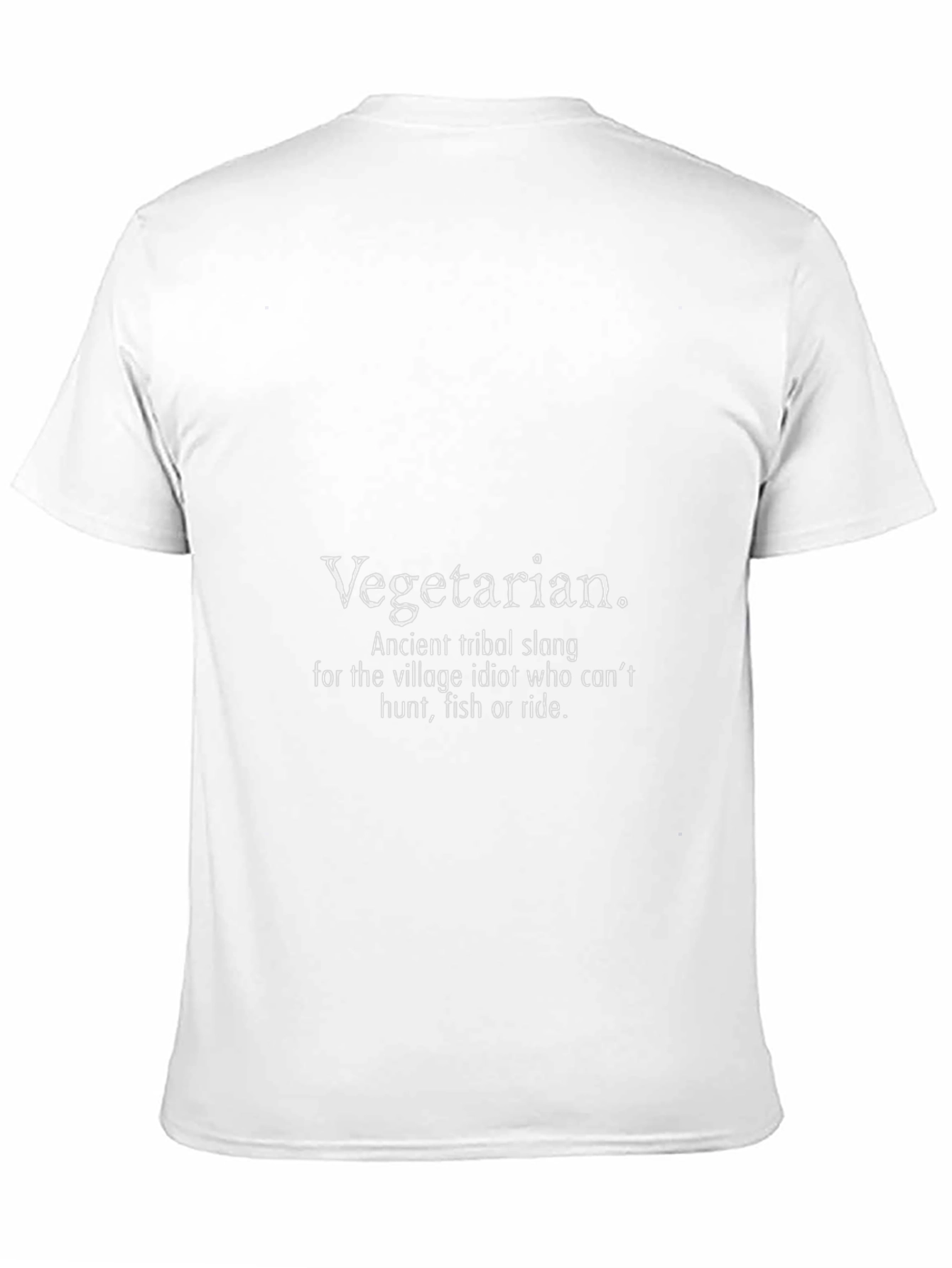 Vegetarian Slang T-Shirt - Humorous Graphic Tee
