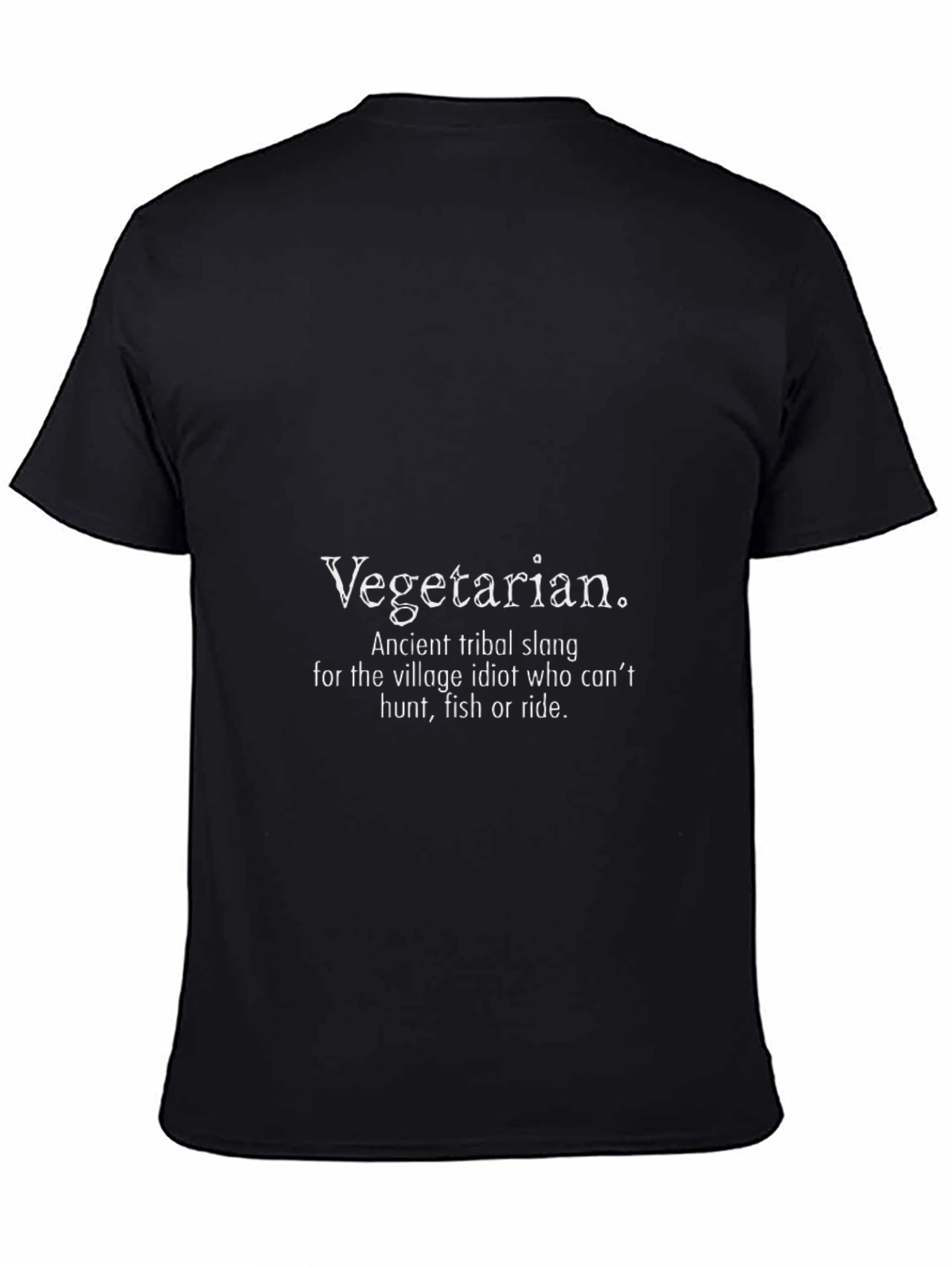 Vegetarian Slang T-Shirt - Humorous Graphic Tee