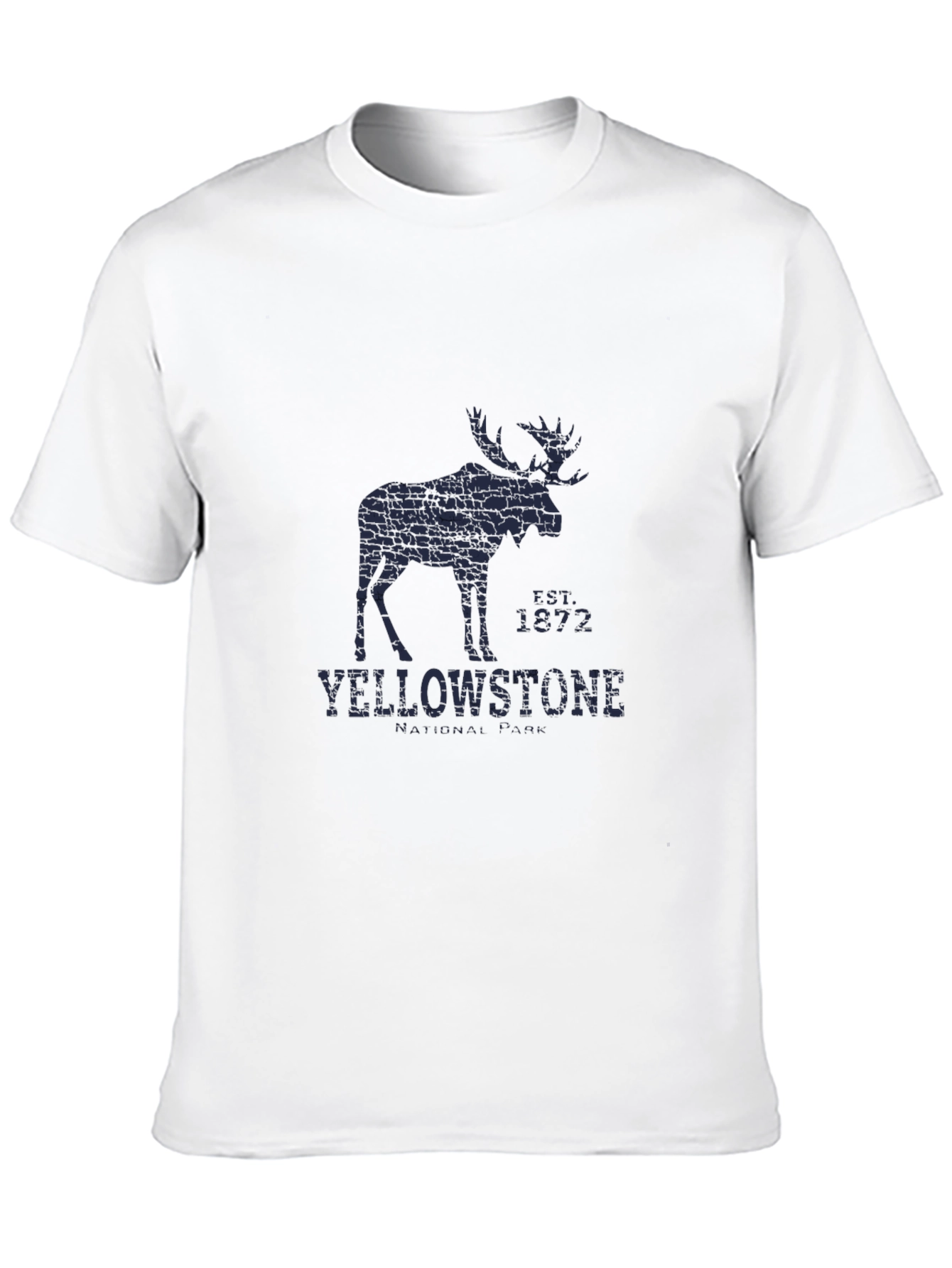 Yellowstone National Park Moose Graphic Tee