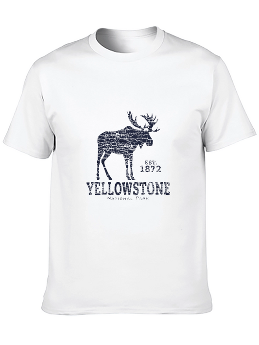 Yellowstone National Park Moose Graphic Tee