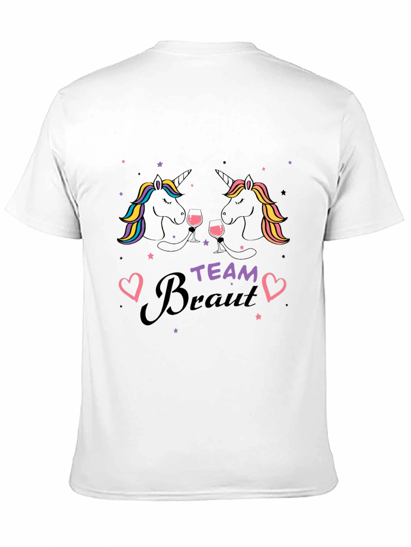 Team Braut Unicorn T-Shirt