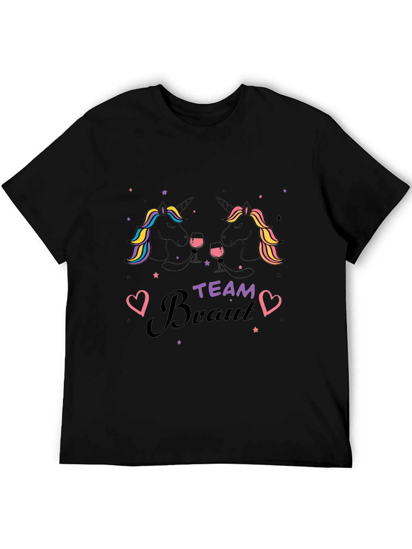 Team Braut Unicorn T-Shirt