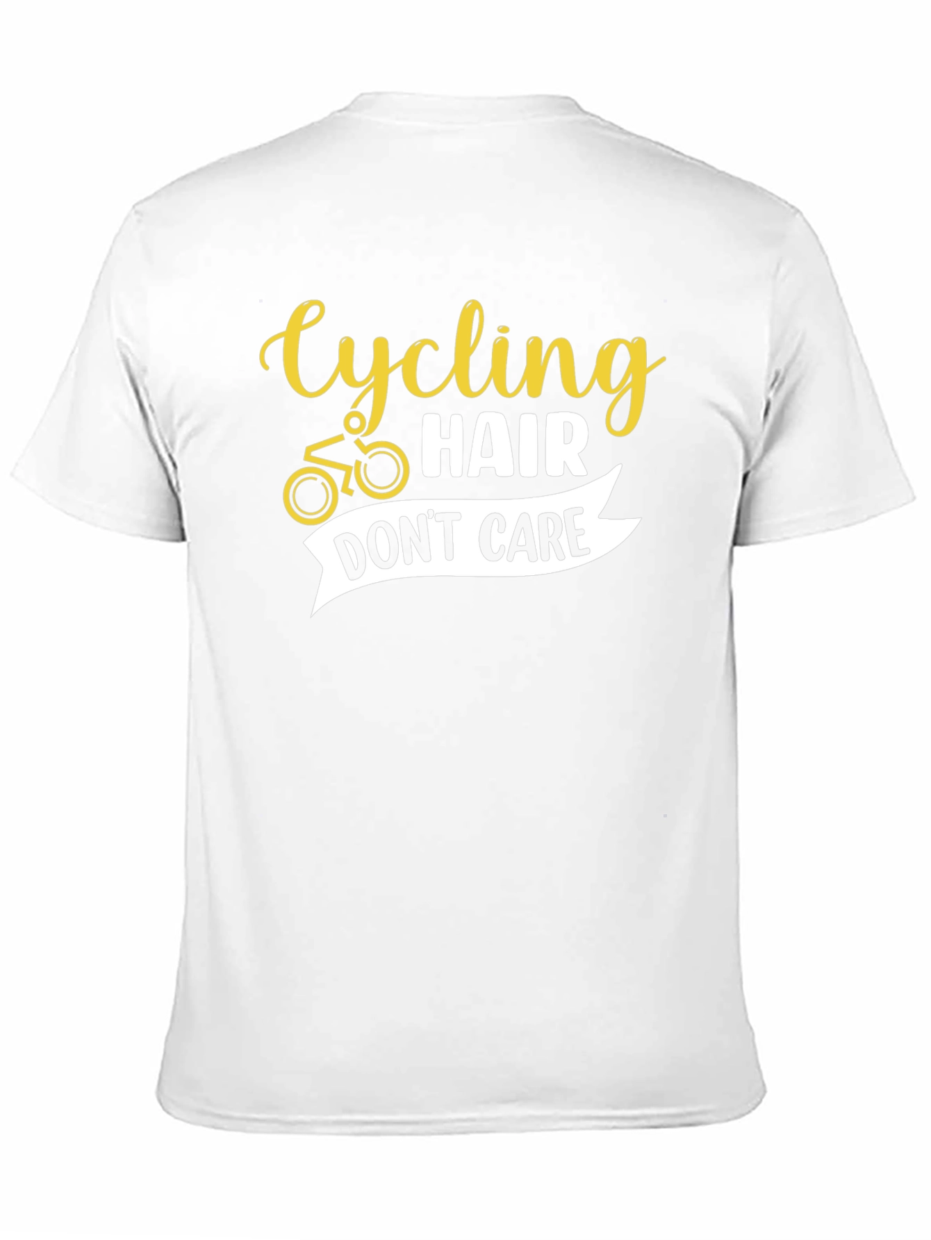 Cycling Hair Dont Care Graphic Tee