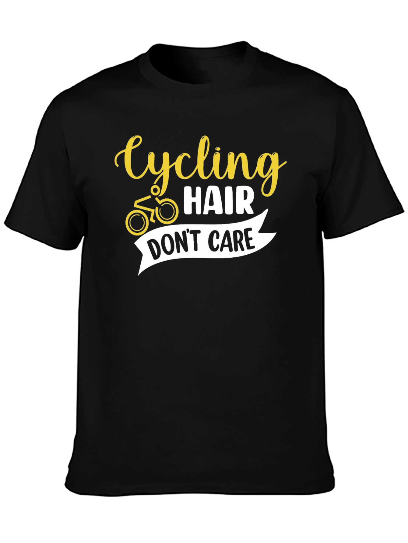 Cycling Hair Dont Care Graphic Tee