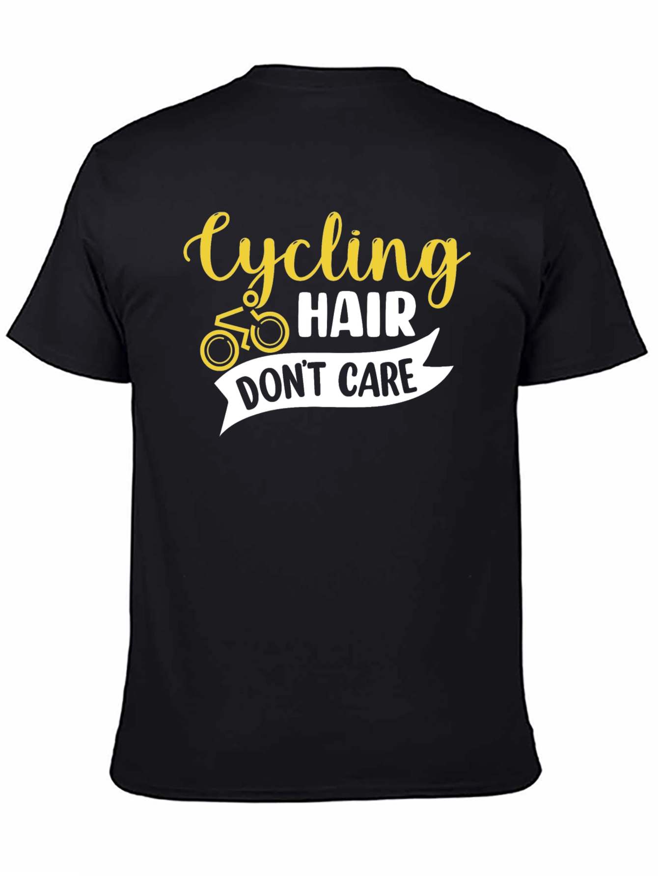 Cycling Hair Dont Care Graphic Tee