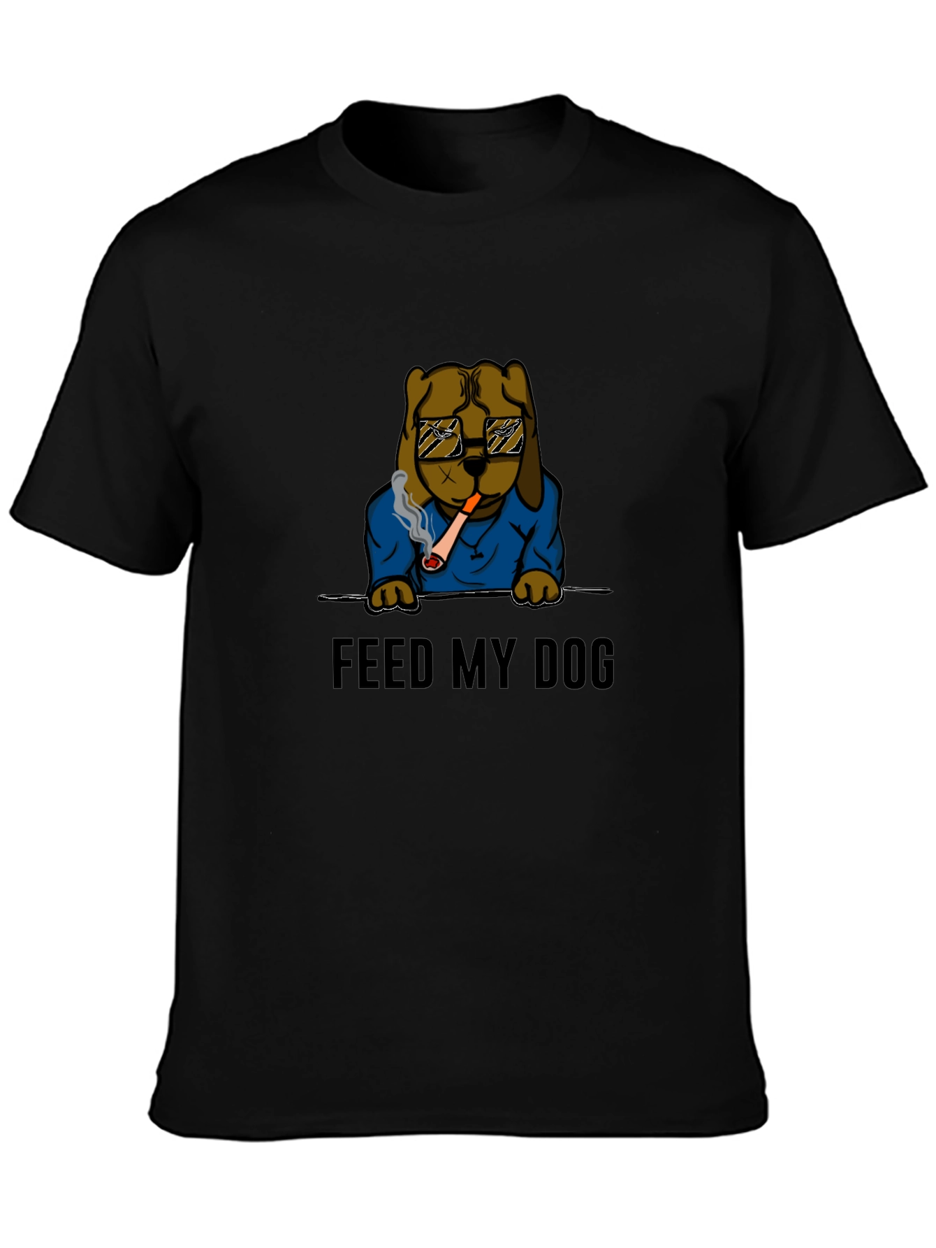 Feed My Dog T-Shirt - Cool Graphic Tee