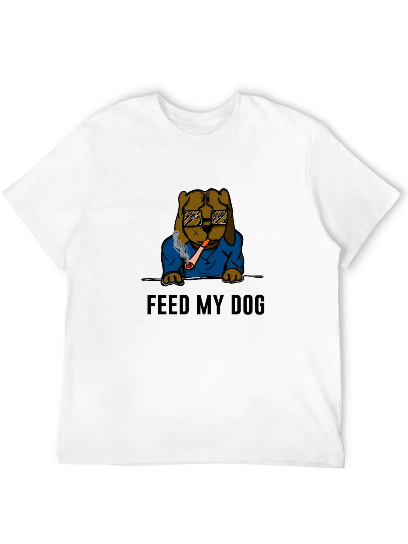 Feed My Dog T-Shirt - Cool Graphic Tee