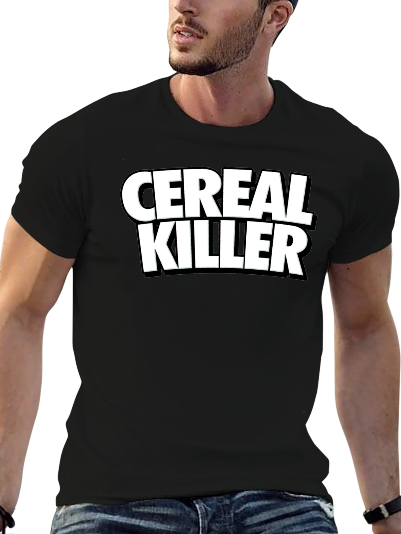 CEREAL KILLER Graphic Tee - Funny T-Shirt