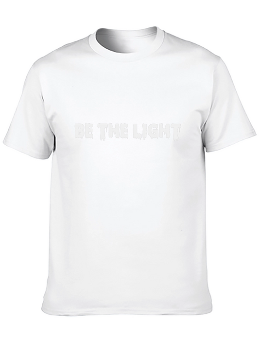 Be The Light Graphic Tee - Trendy Black T-Shirt