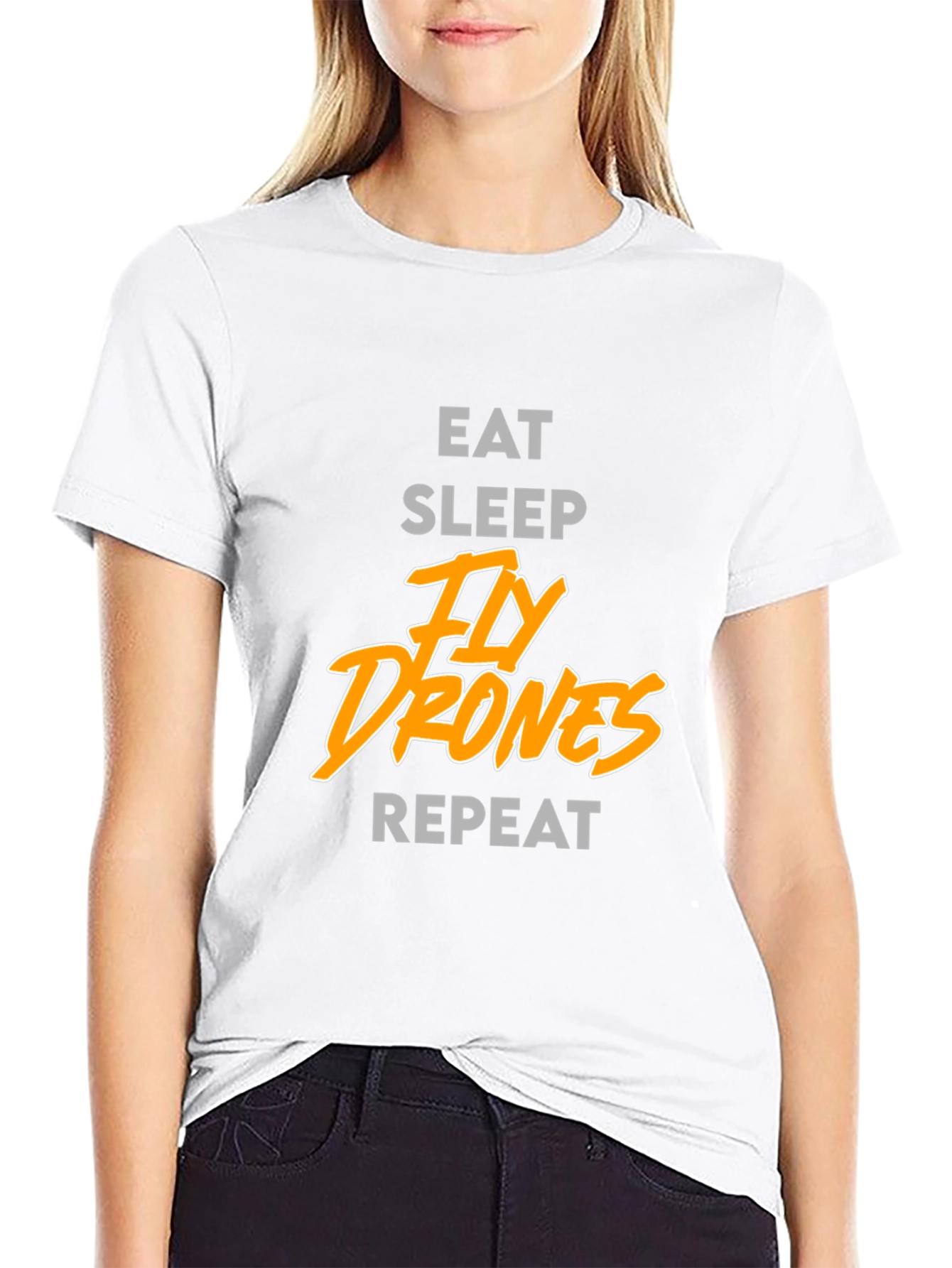 Eat Sleep Fly Drones Repeat T-Shirt