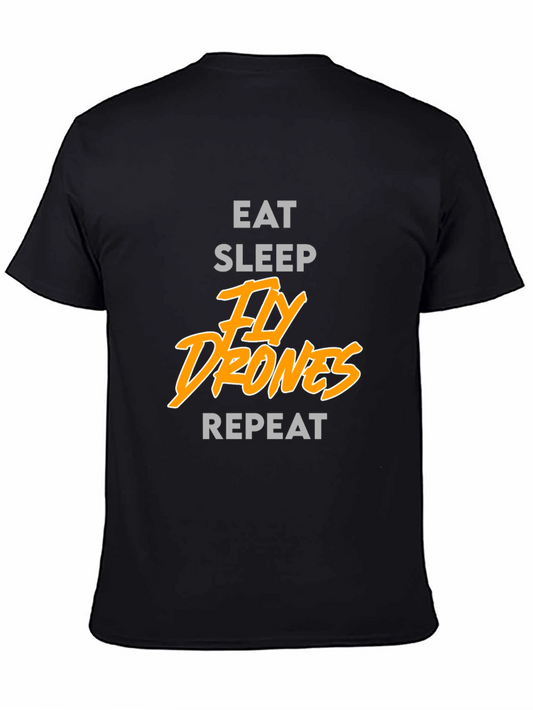 Eat Sleep Fly Drones Repeat T-Shirt