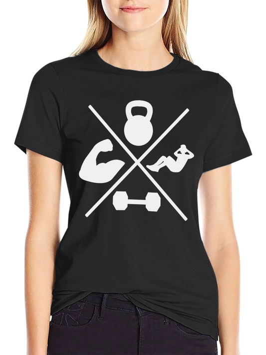 Fitness Motivation Black T-Shirt