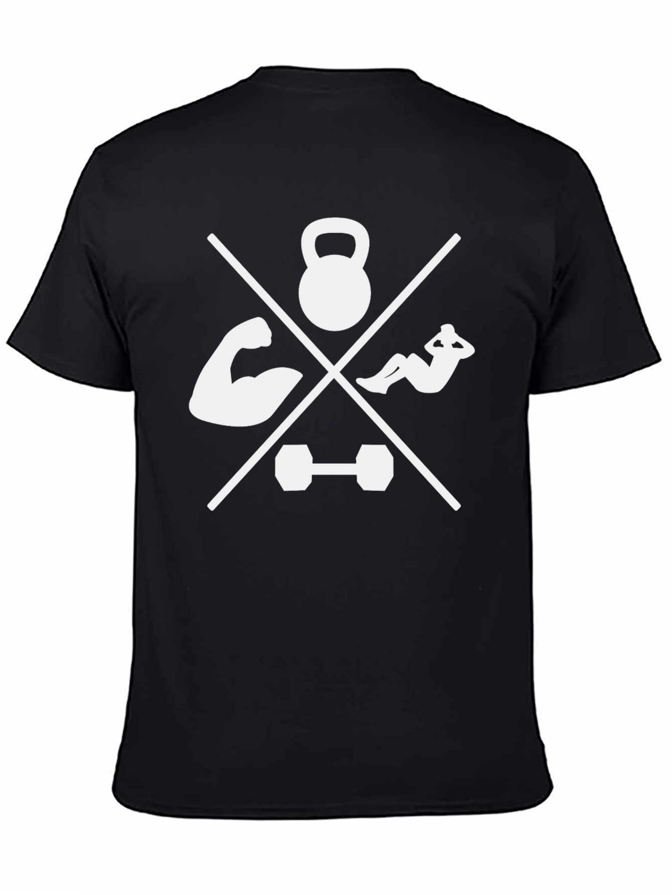 Fitness Motivation Black T-Shirt