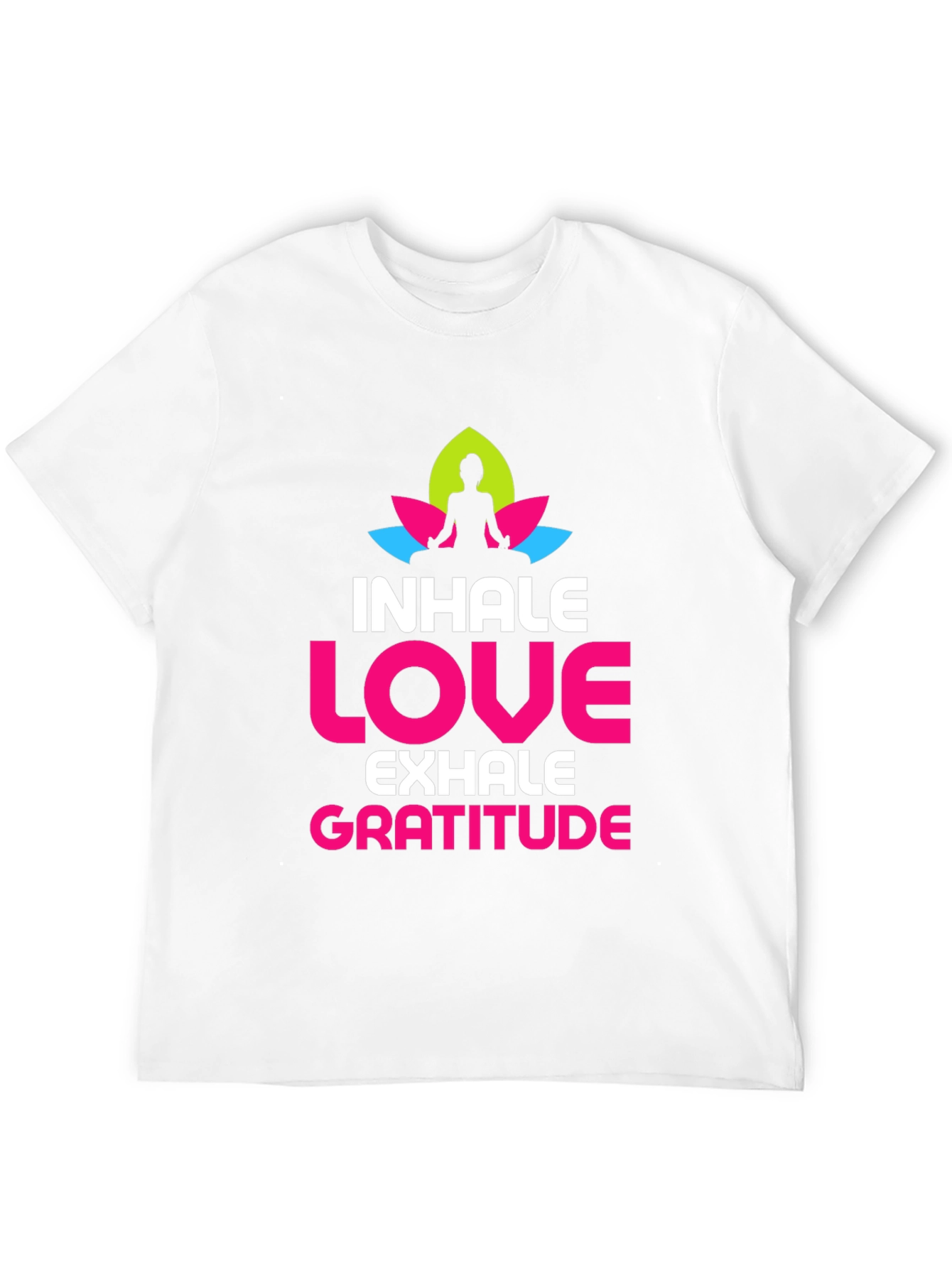 Inhale Love Gratitude Graphic T-Shirt