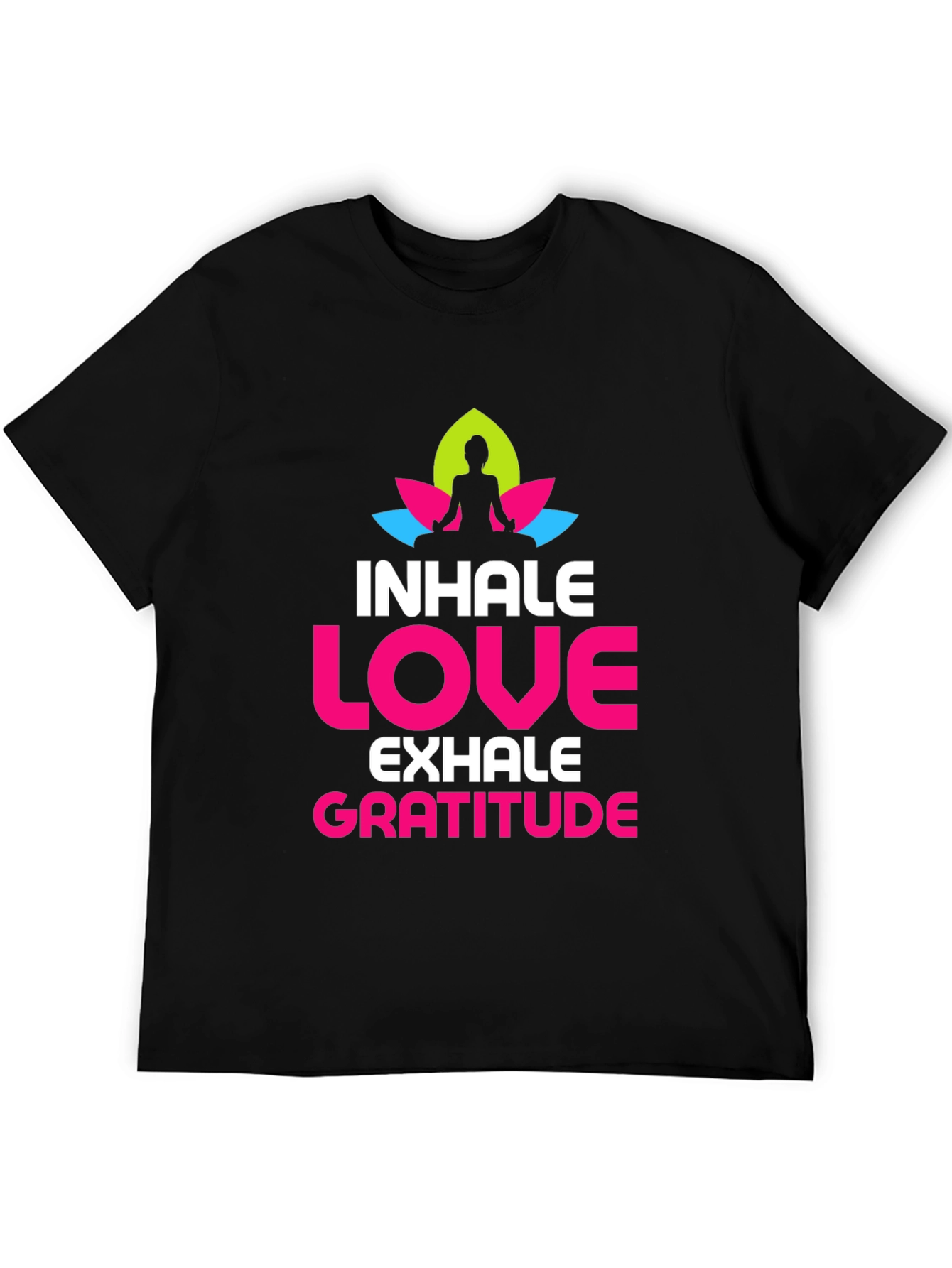 Inhale Love Gratitude Graphic T-Shirt