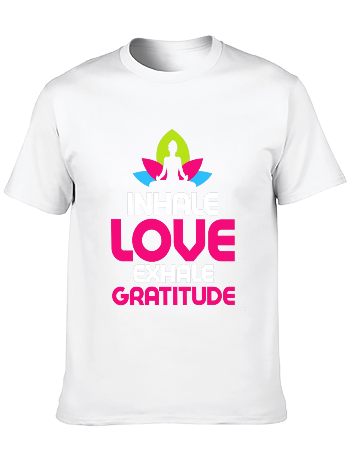 Inhale Love Gratitude Graphic T-Shirt