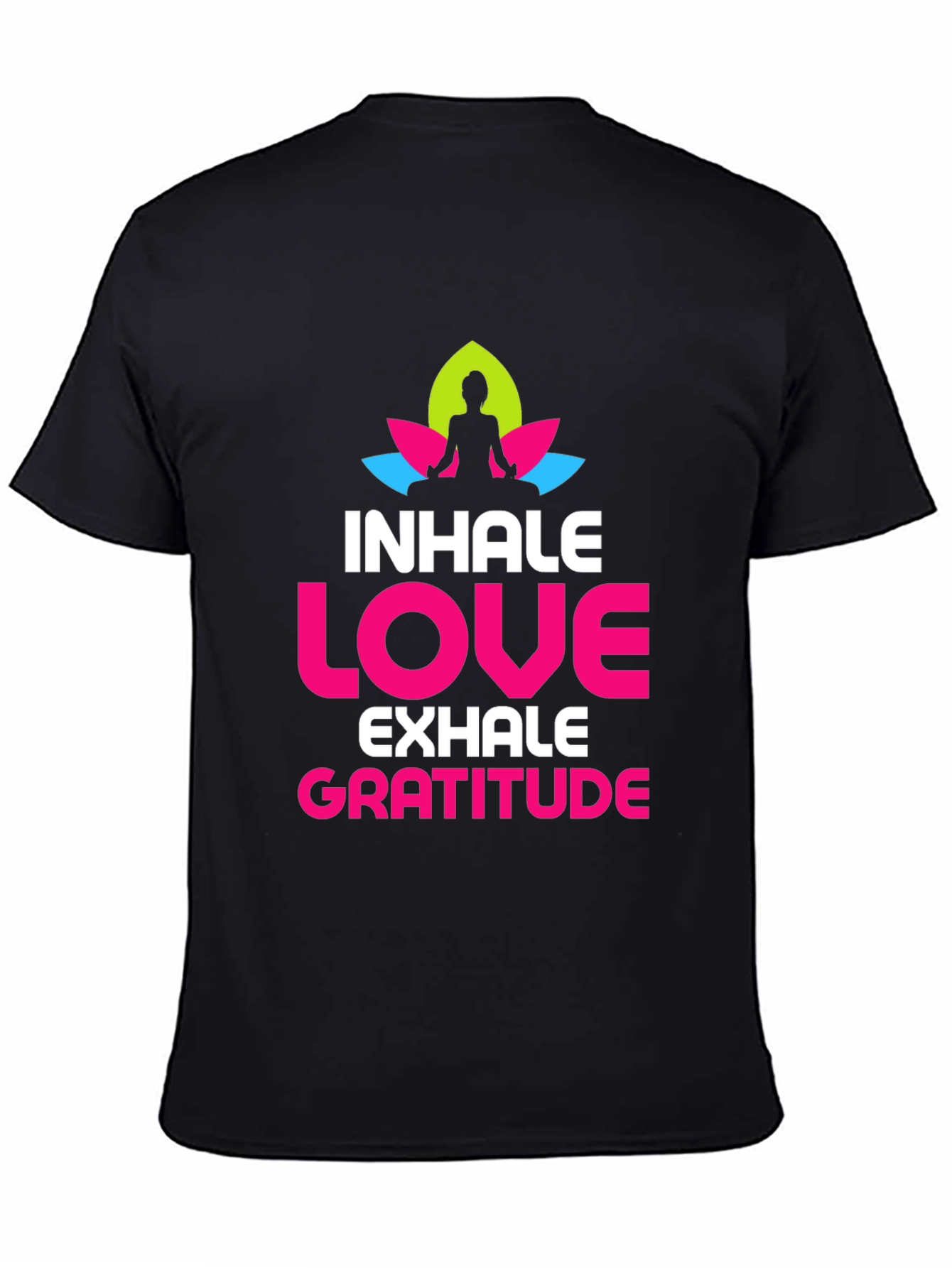 Inhale Love Gratitude Graphic T-Shirt