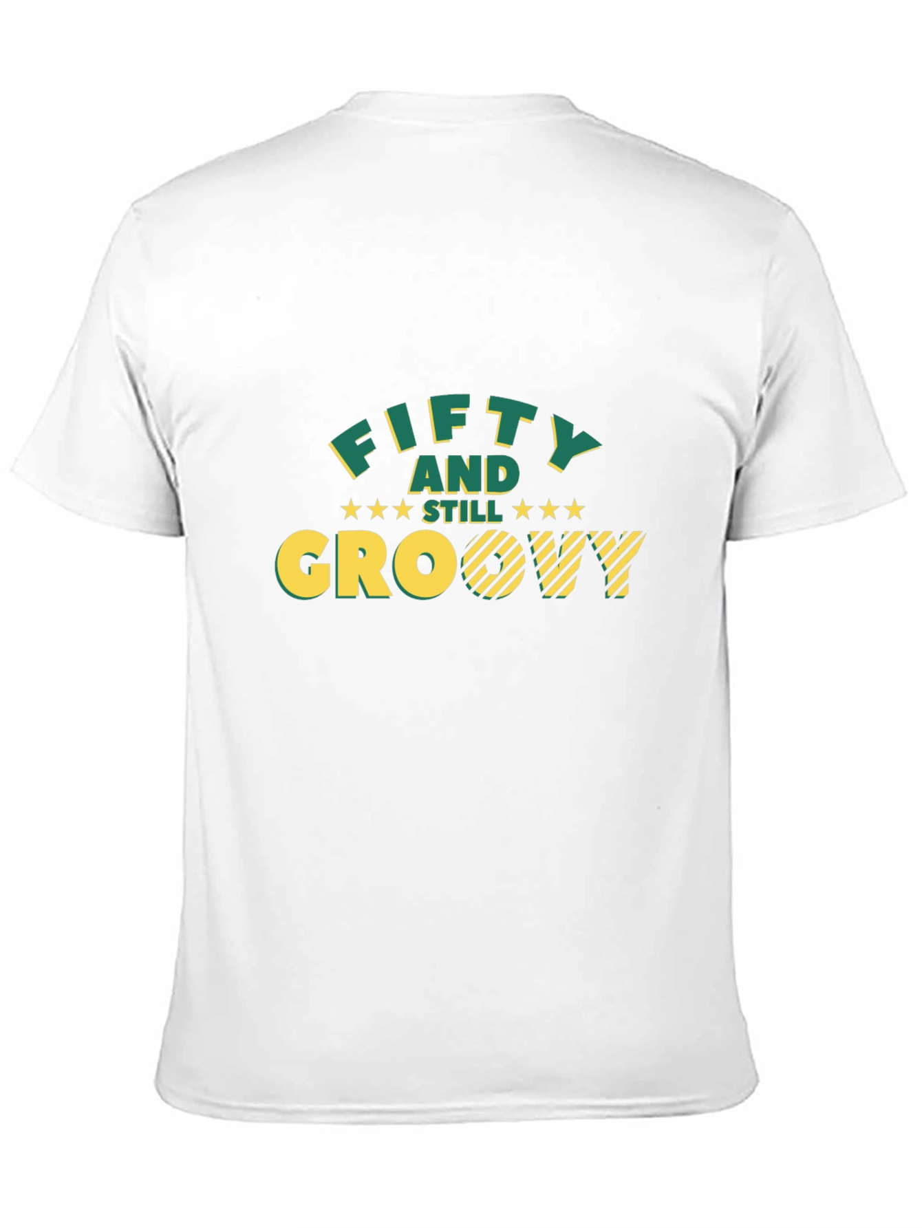 Fifty and Still Groovy Black Graphic Tee