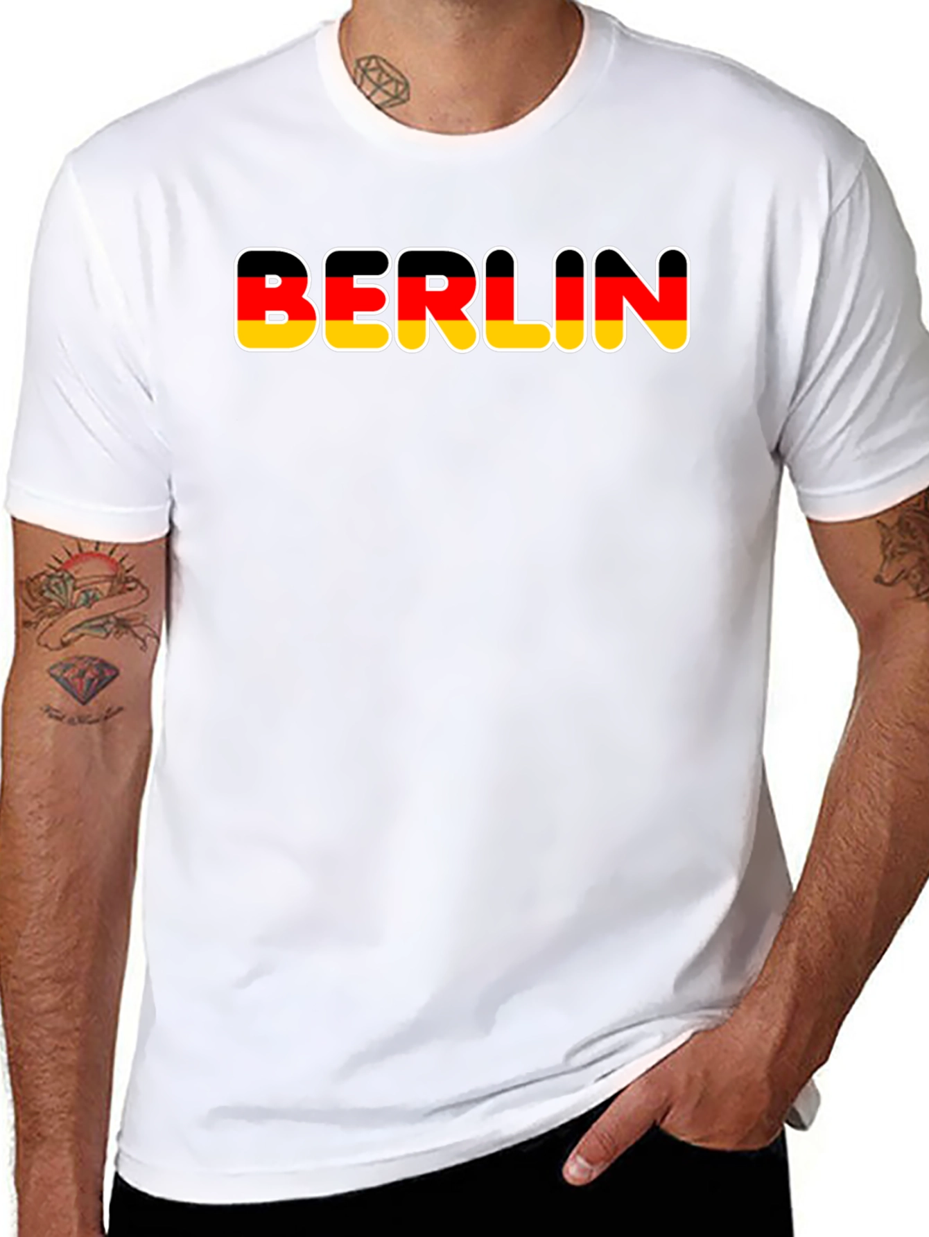 Berlin Germany Flag T-Shirt
