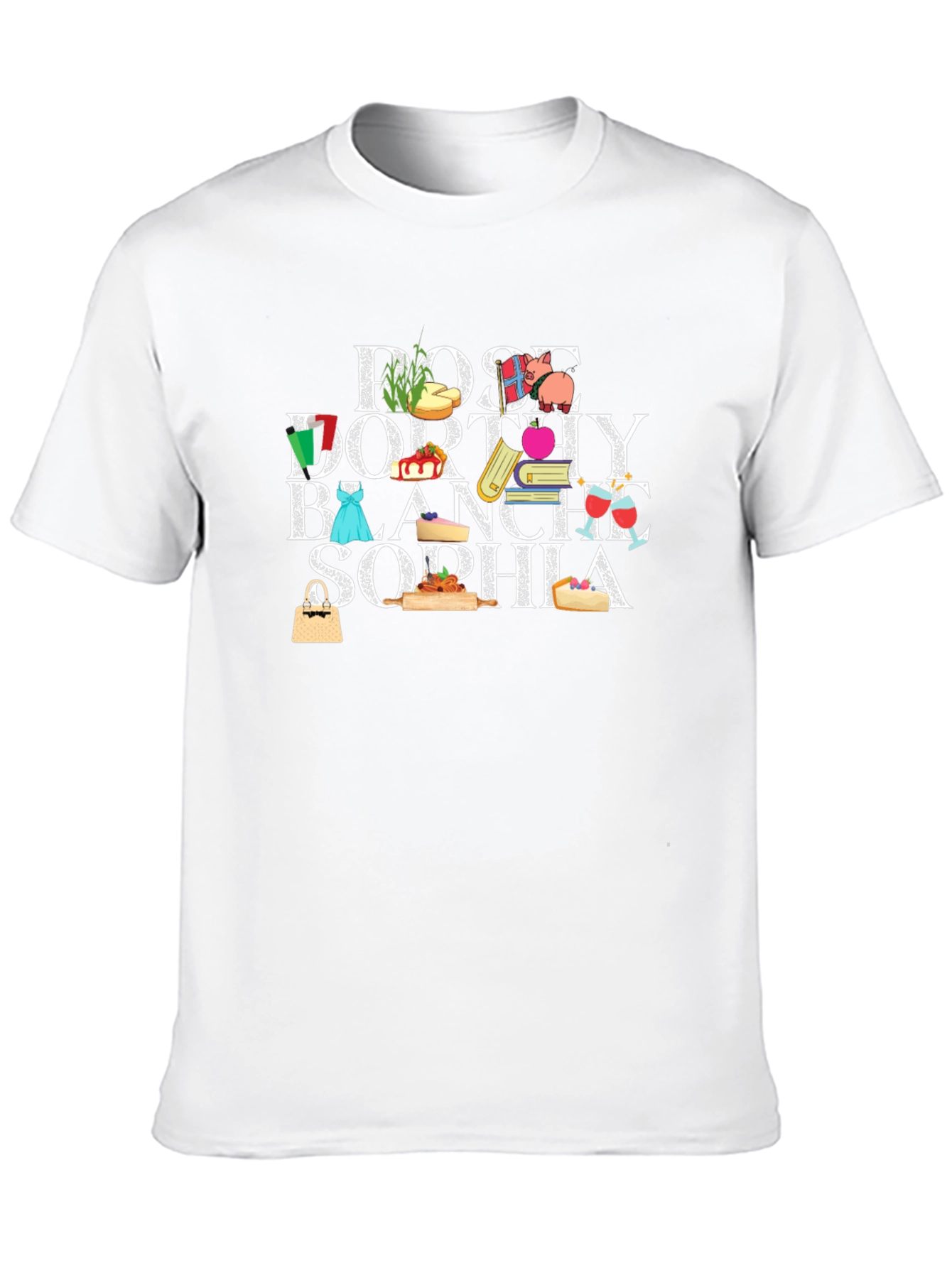 Golden Girls Character Names T-Shirt