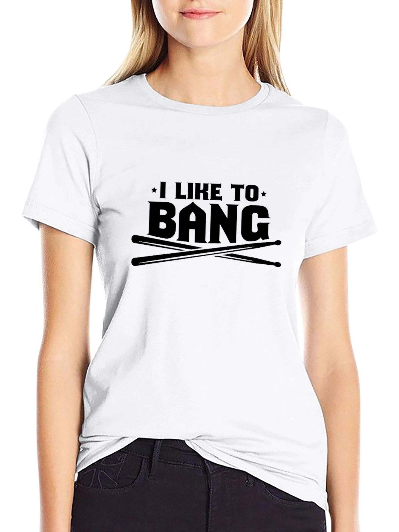 I Like to Bang Drummer T-Shirt
