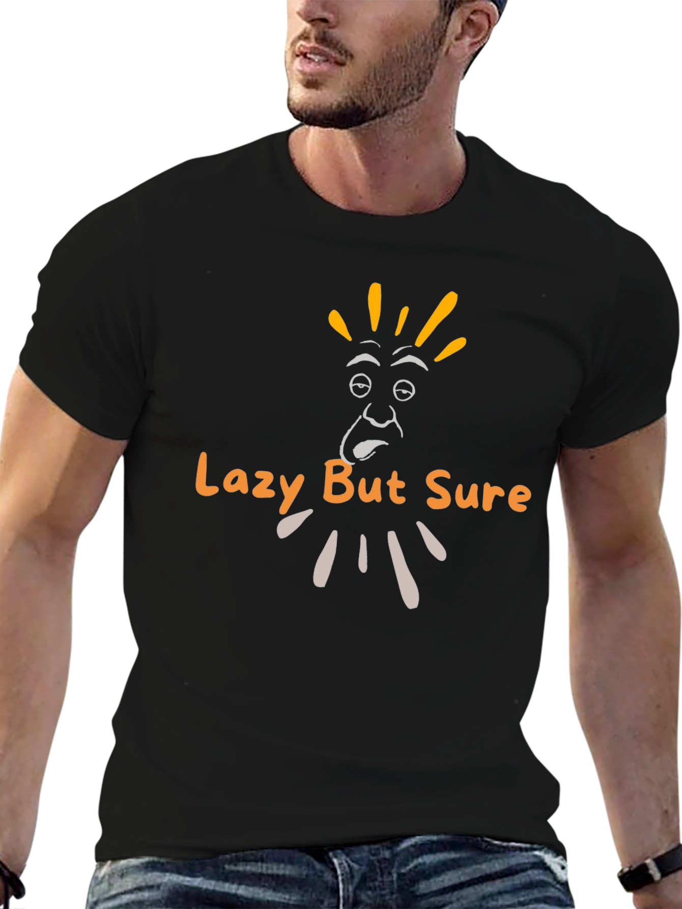 Lazy But Sure Graphic Tee