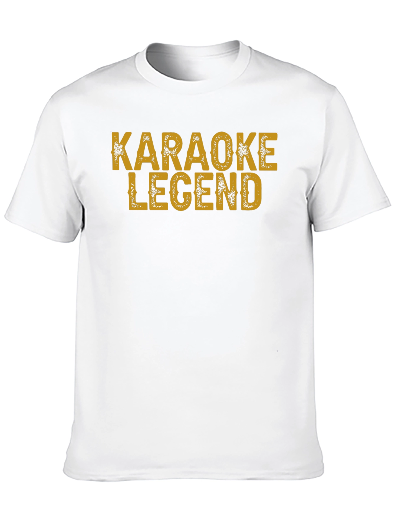 Karaoke Legend Black T-Shirt - Fun Sing-Along Apparel