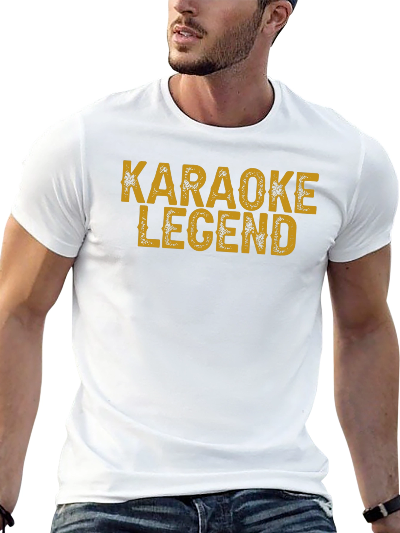 Karaoke Legend Black T-Shirt - Fun Sing-Along Apparel