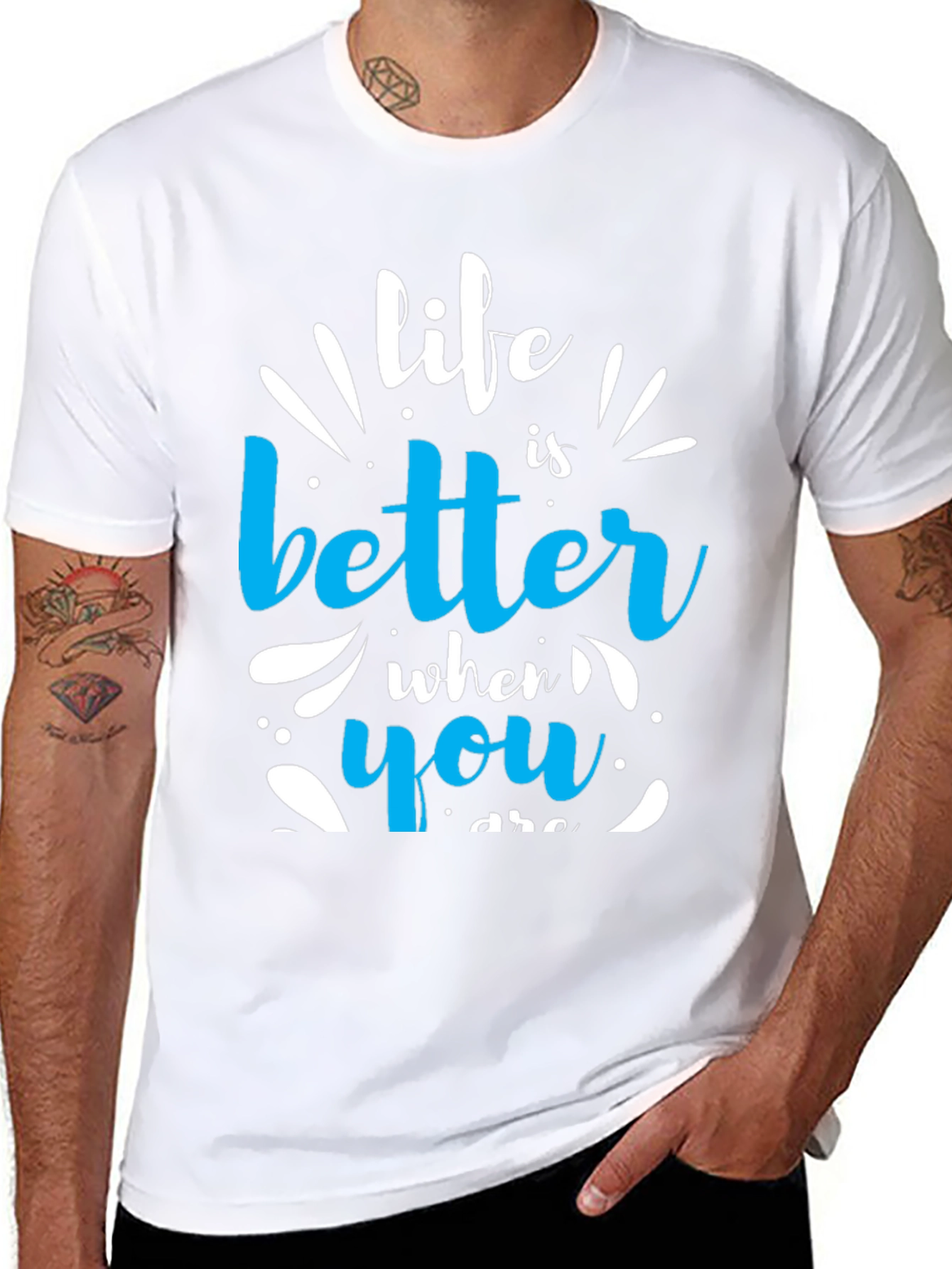 Life Is Better Graphic T-Shirt