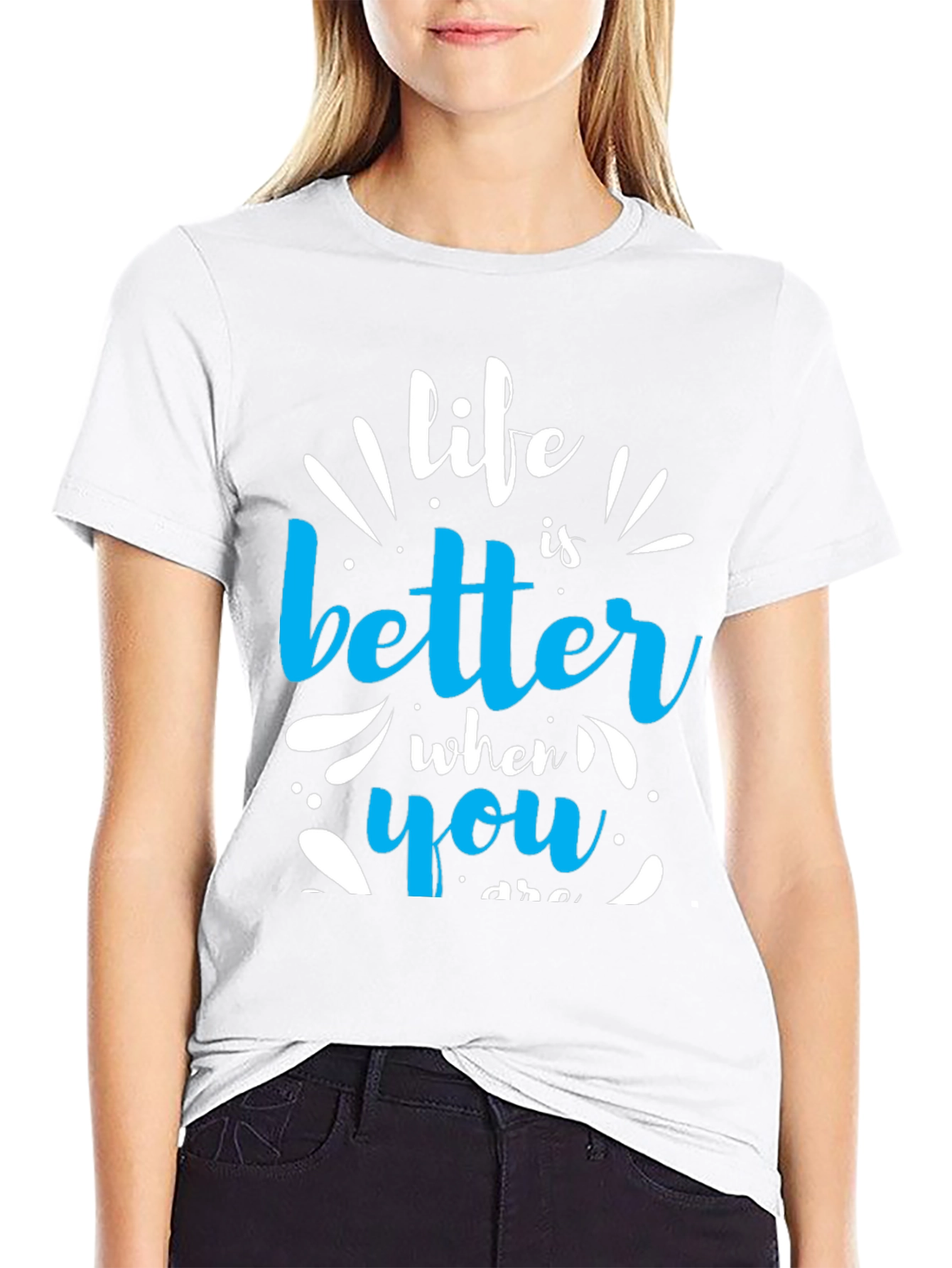 Life Is Better Graphic T-Shirt