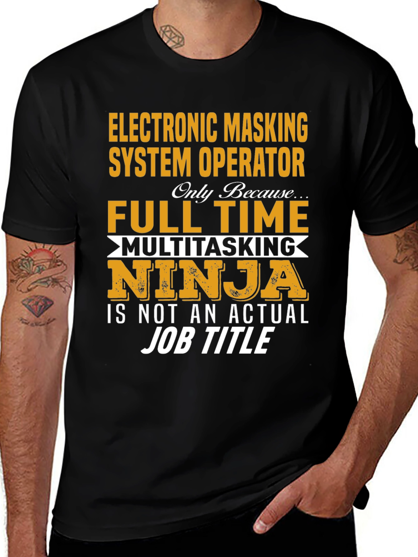 Electronic Masking System Operator T-Shirt