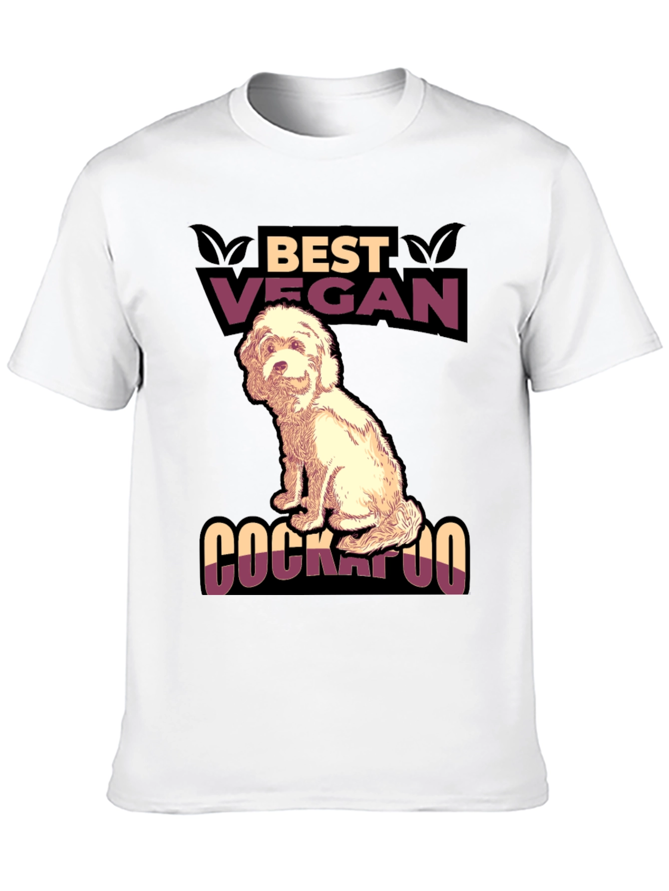 Best Vegan Cockapoo T-Shirt - Dog Lover Tee