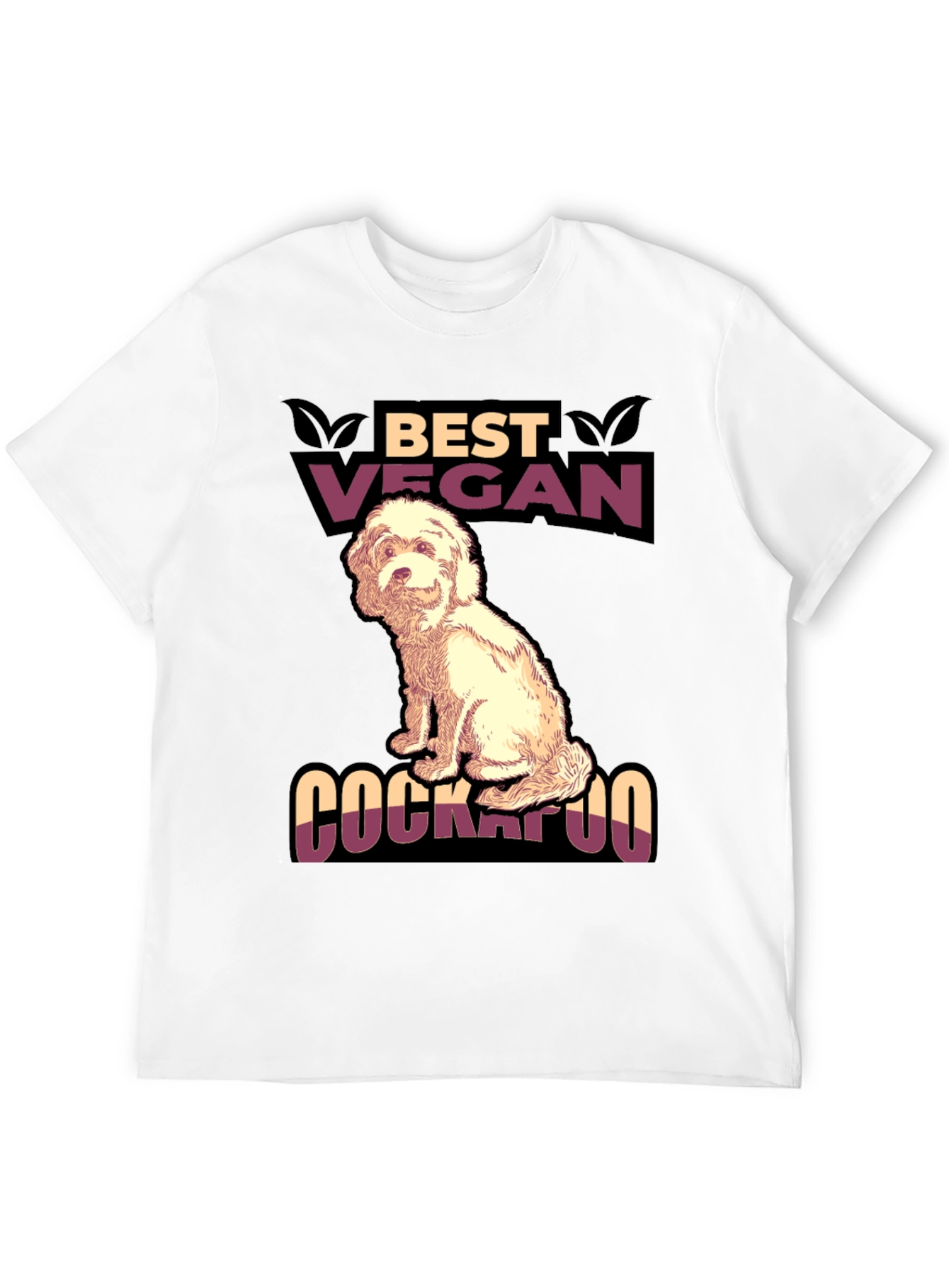 Best Vegan Cockapoo T-Shirt - Dog Lover Tee