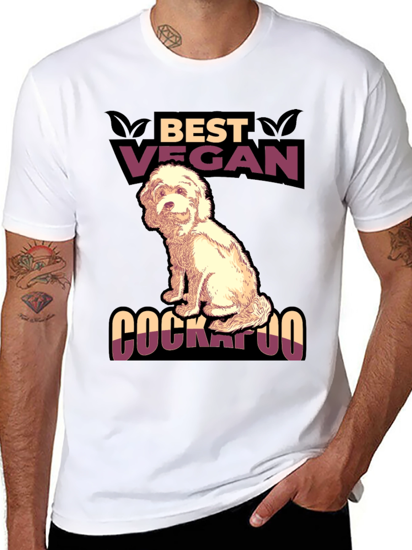 Best Vegan Cockapoo T-Shirt - Dog Lover Tee