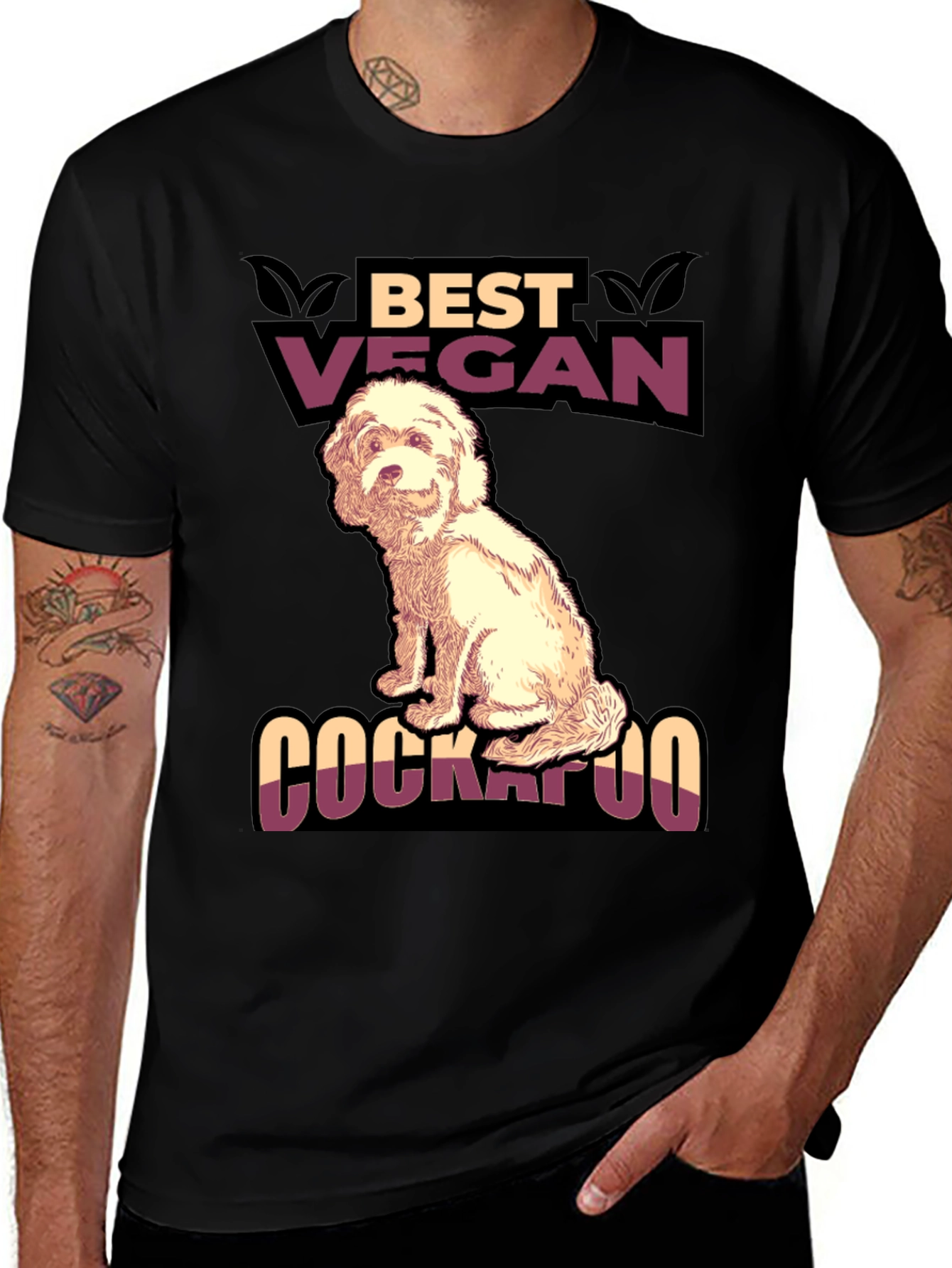 Best Vegan Cockapoo T-Shirt - Dog Lover Tee