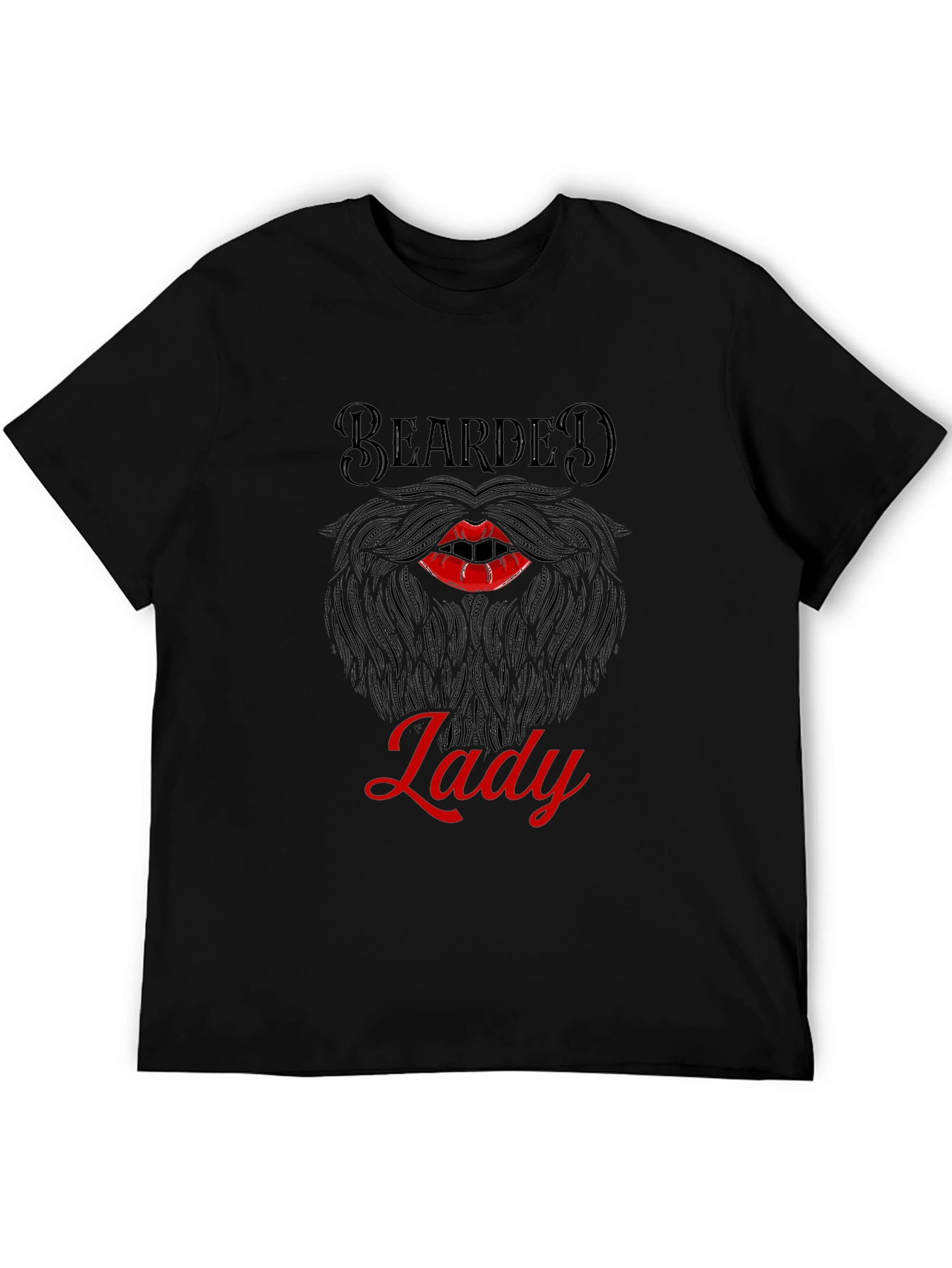 Bearded Lady Graphic Tee - Unisex Novelty Shirt