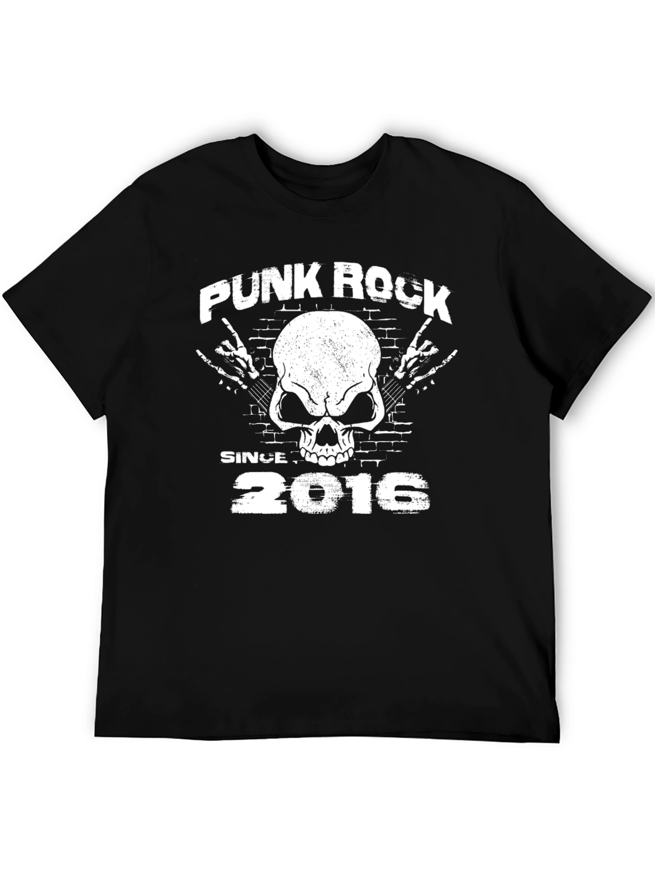 Punk Rock Skull T-Shirt - Since 2016
