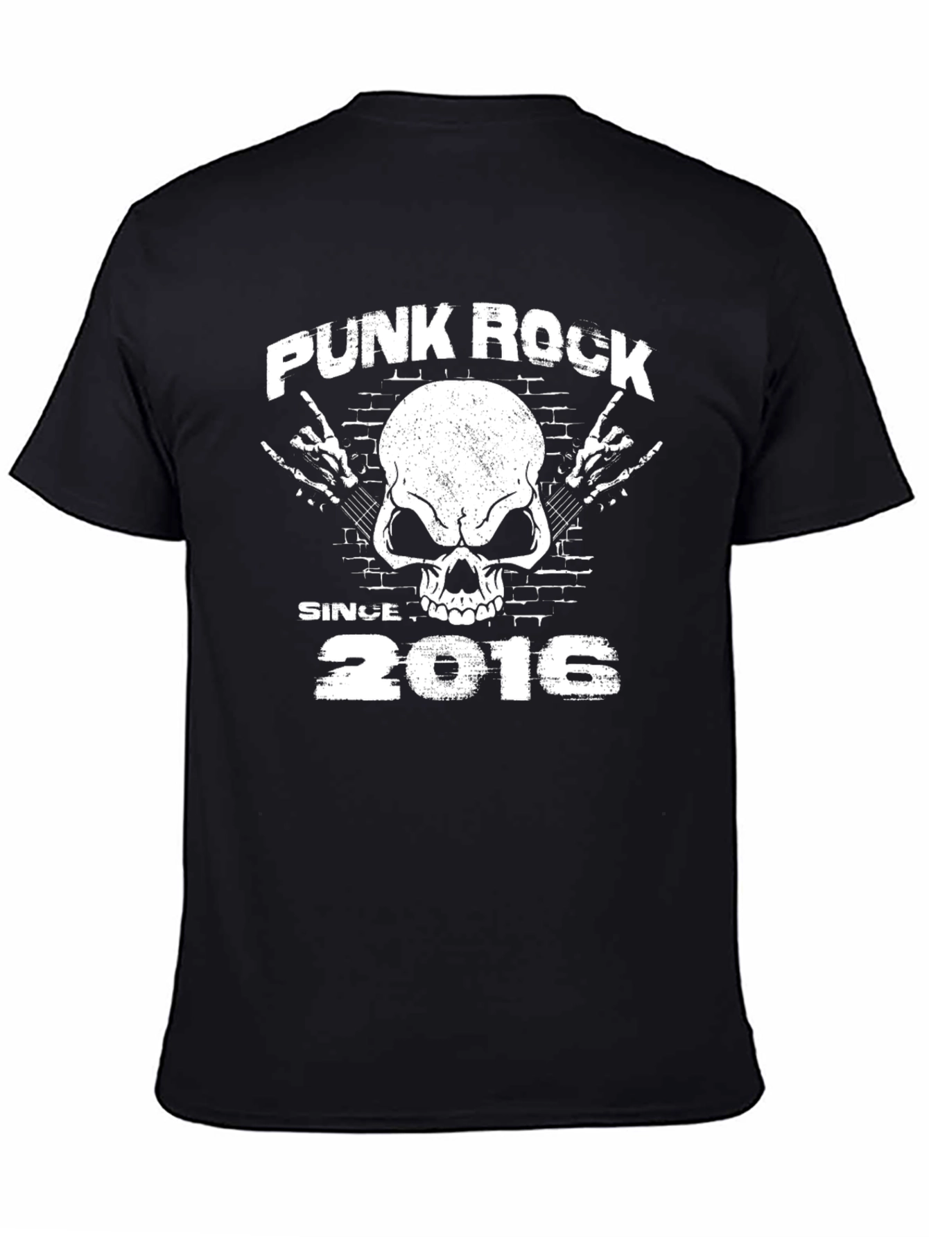 Punk Rock Skull T-Shirt - Since 2016